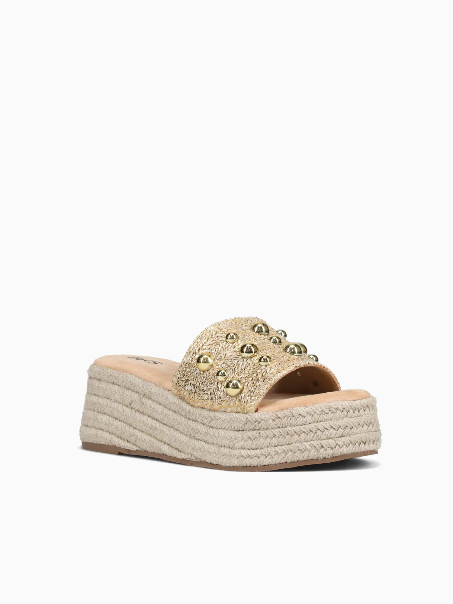 Beatrice Gold Raffia - Image 2