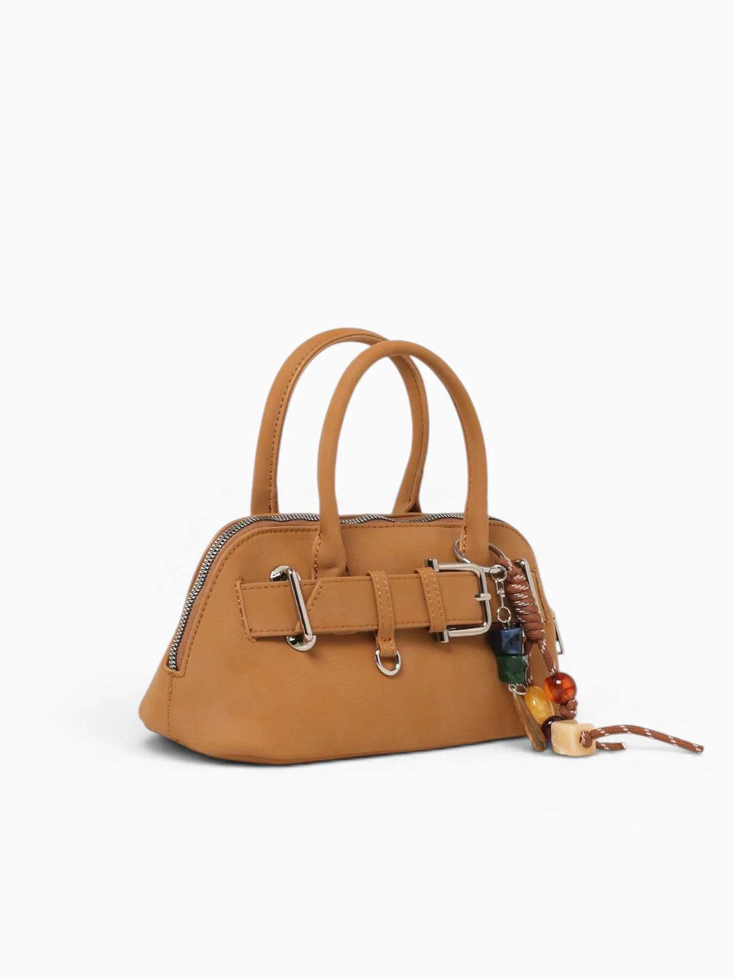 Belted Top Handle Amber Yellow - Image 2