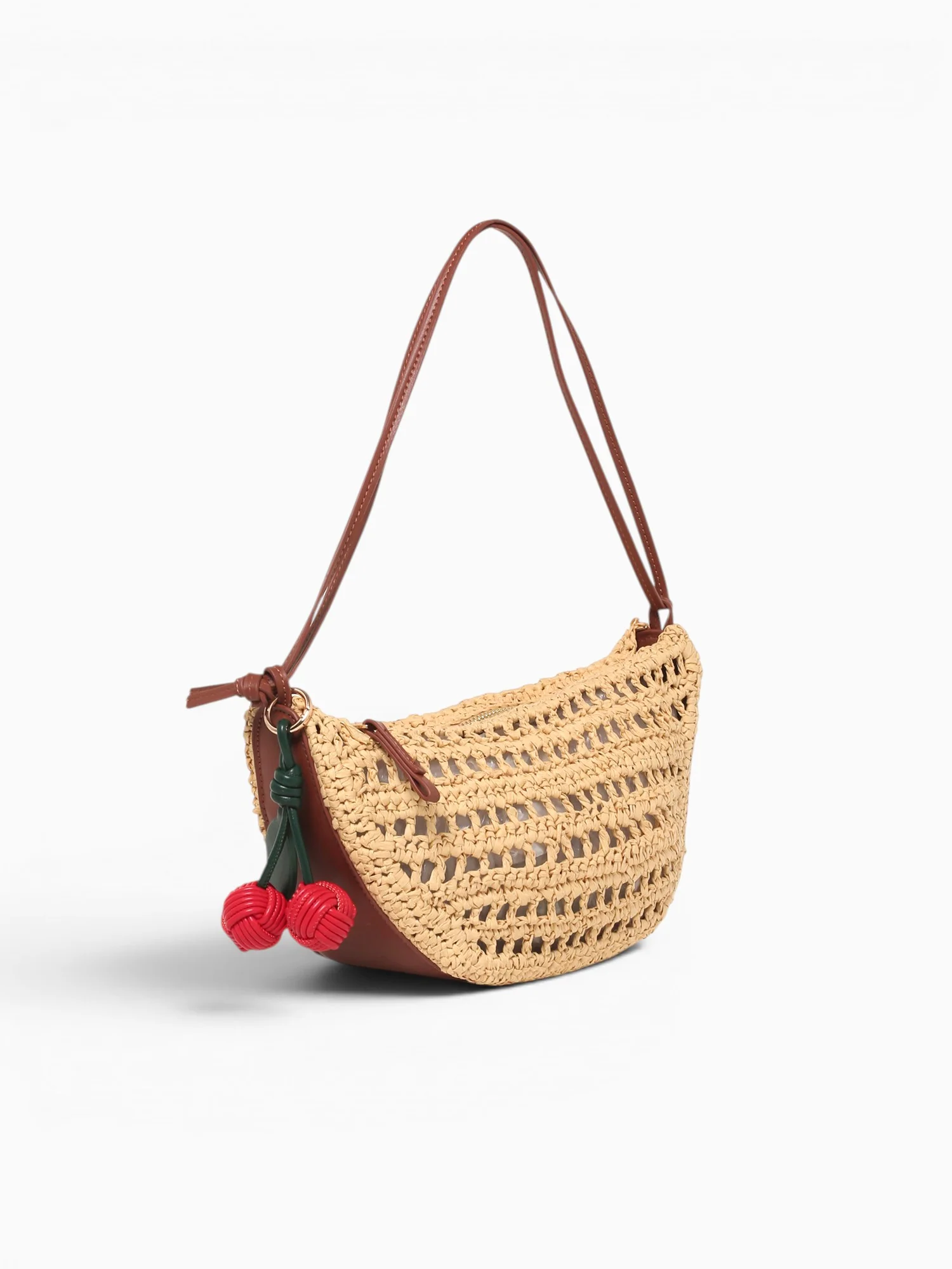 Blossom Shoulder Bag Beige - Image 2