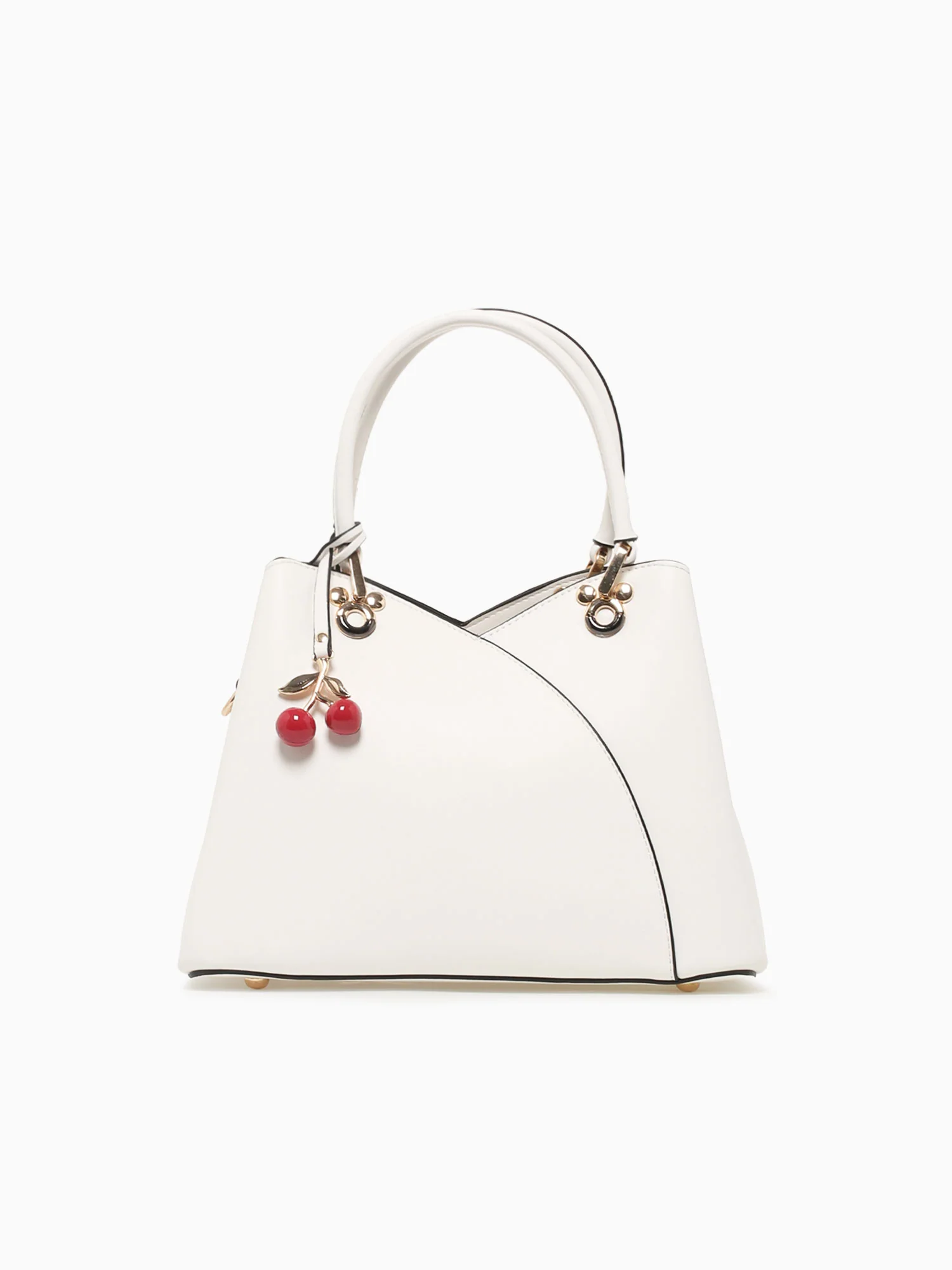 Cherry Top Handle Off White