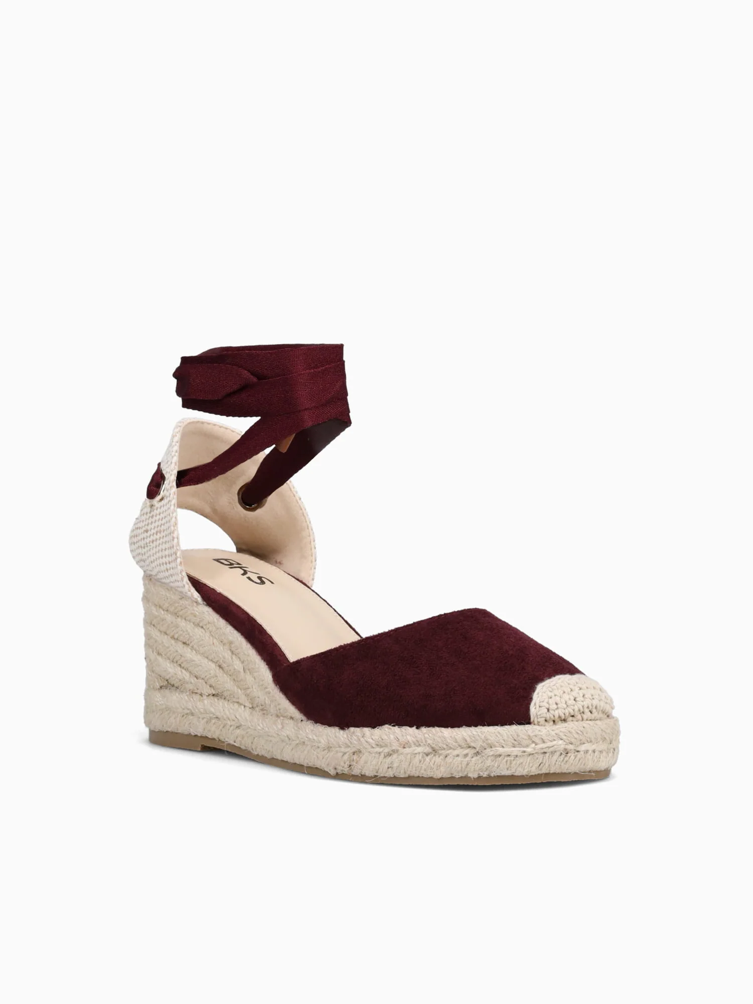 Ciara Burgundy Suede - Image 2