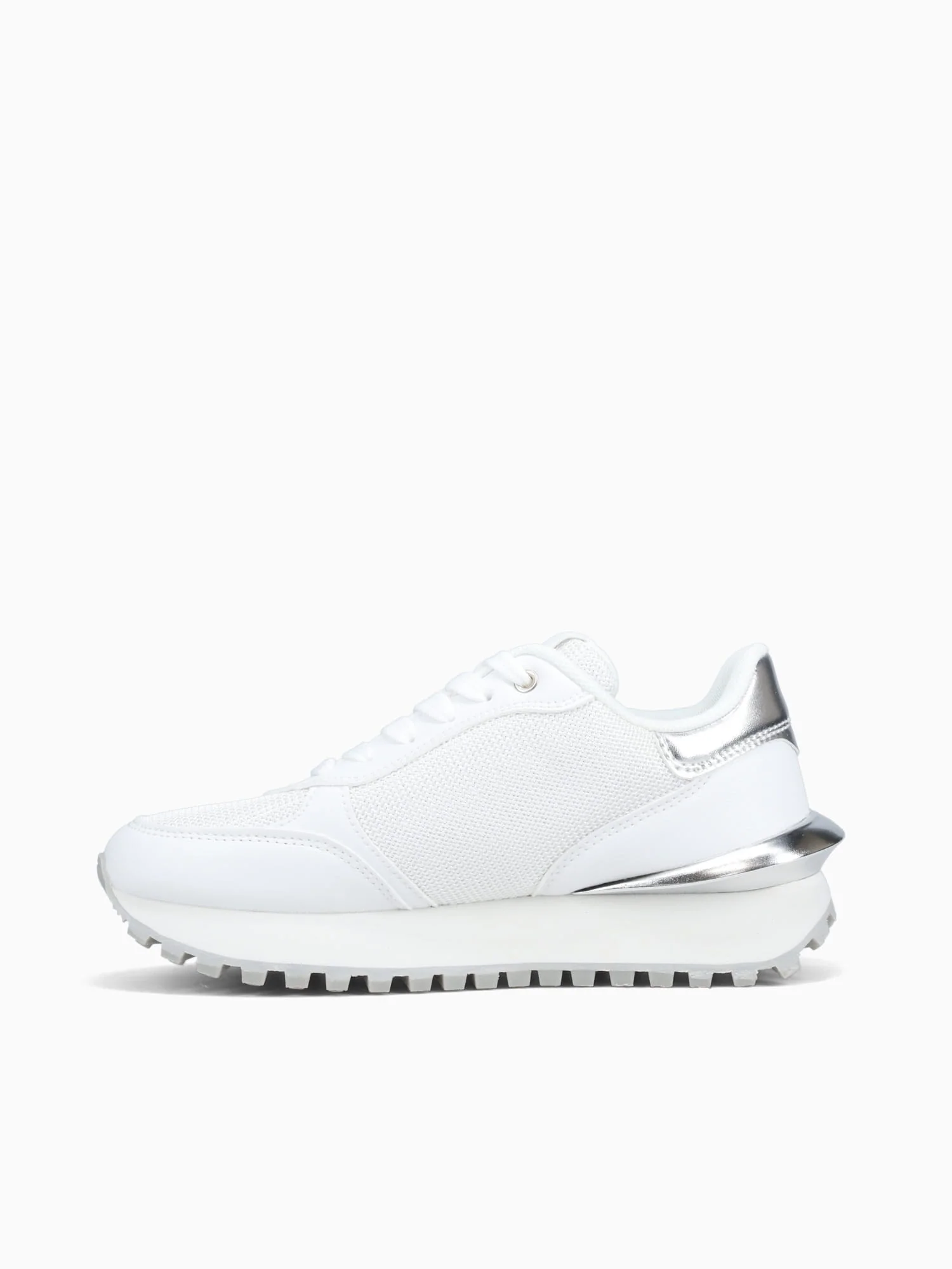 Danitza White Silver smooth textile - Image 3
