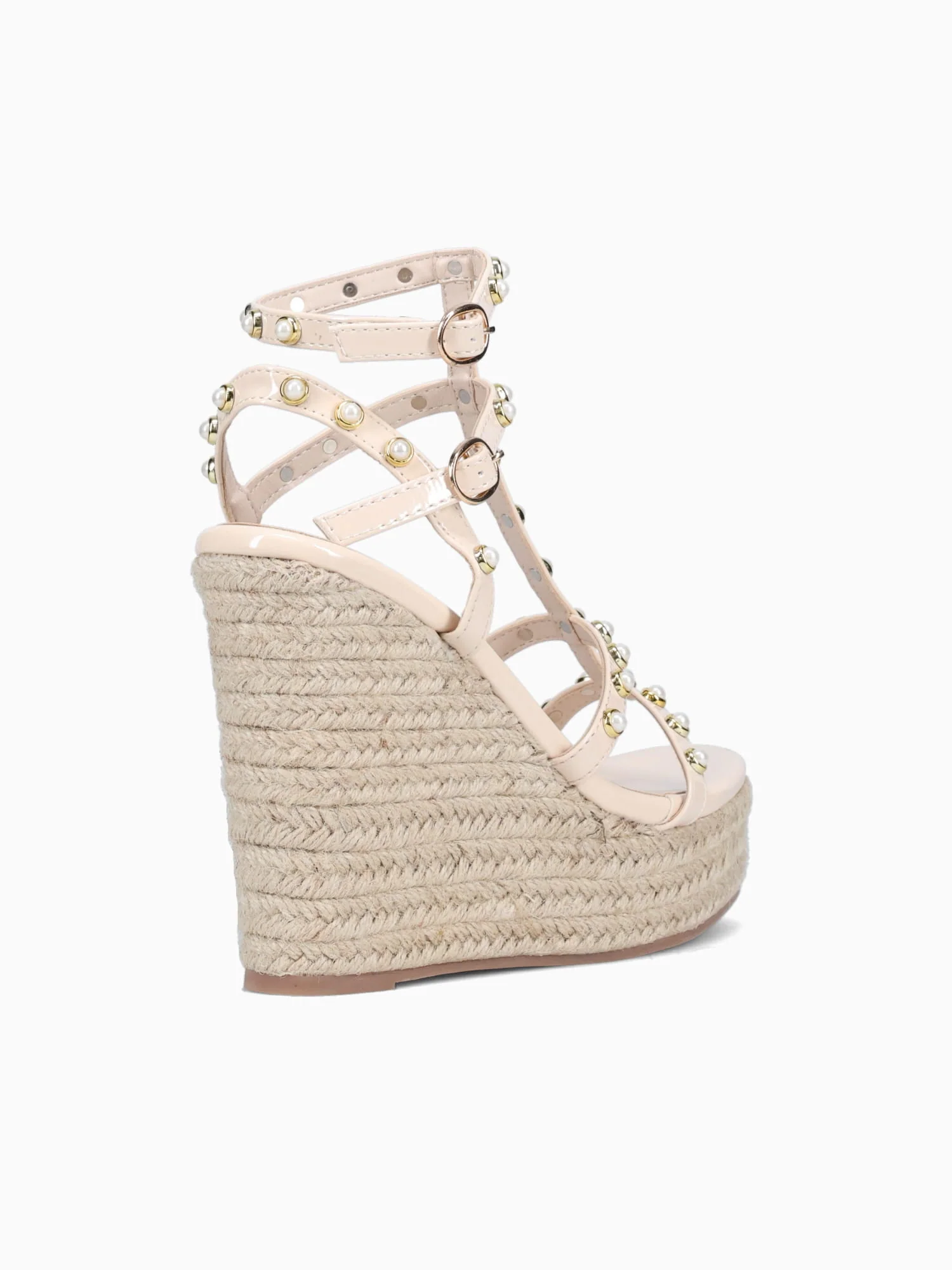 Eliza Beige Patent - Image 5