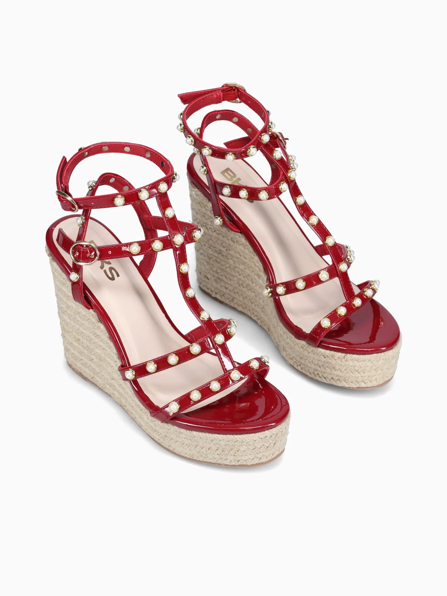 Eliza Burgundy Patent - Image 4