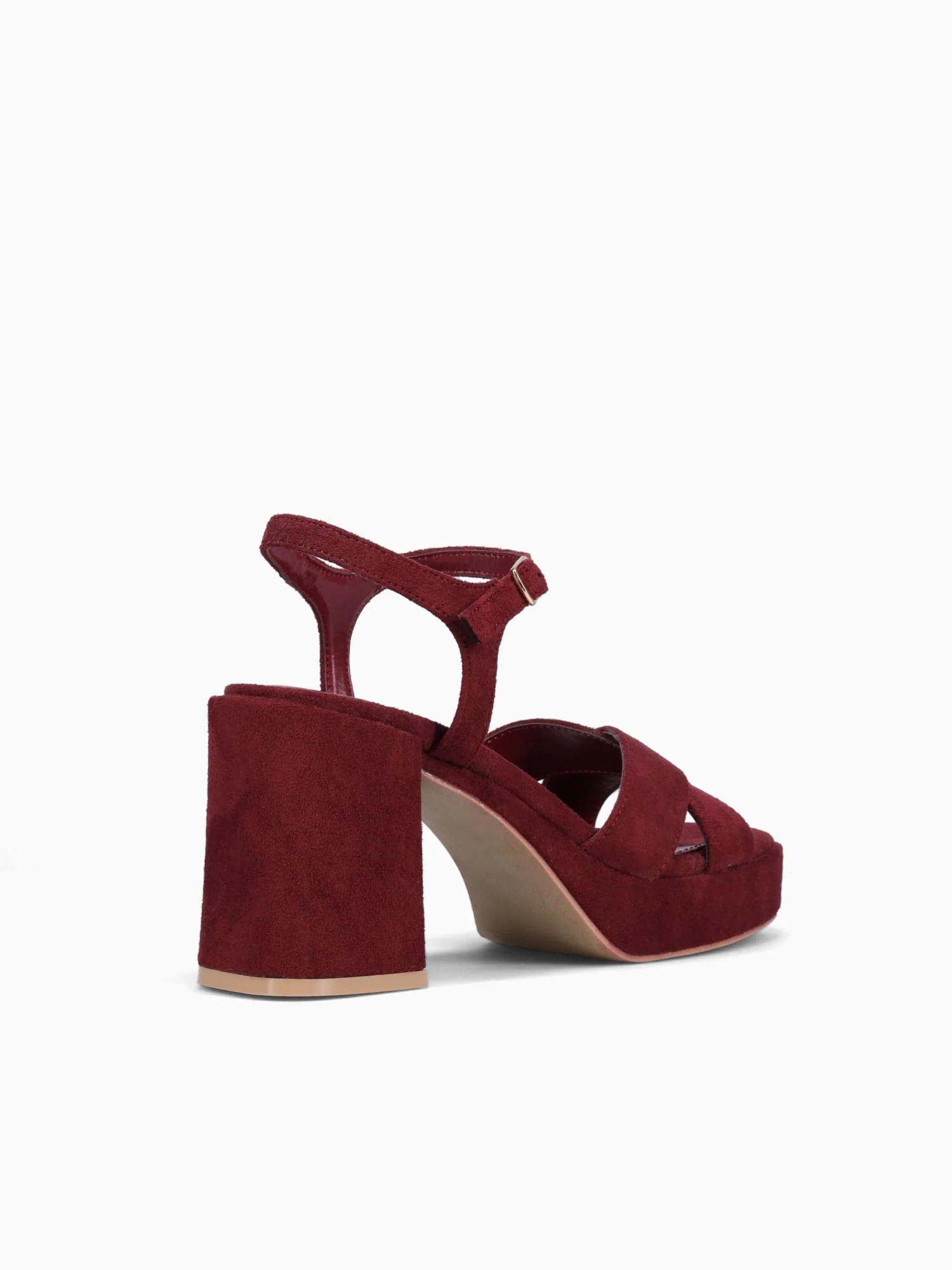 Elizabeth Burgundy Suede - Image 5