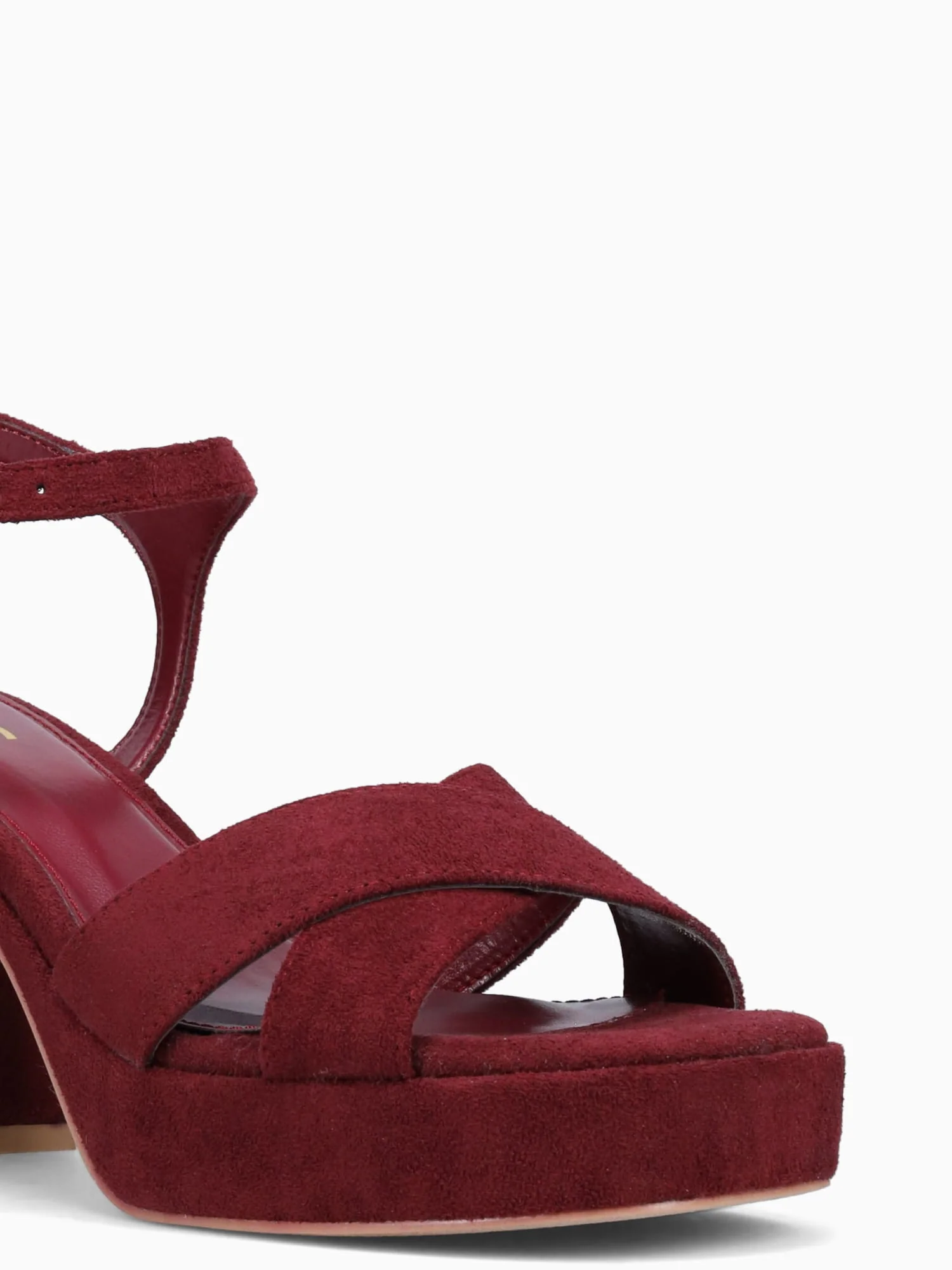 Elizabeth Burgundy Suede - Image 6
