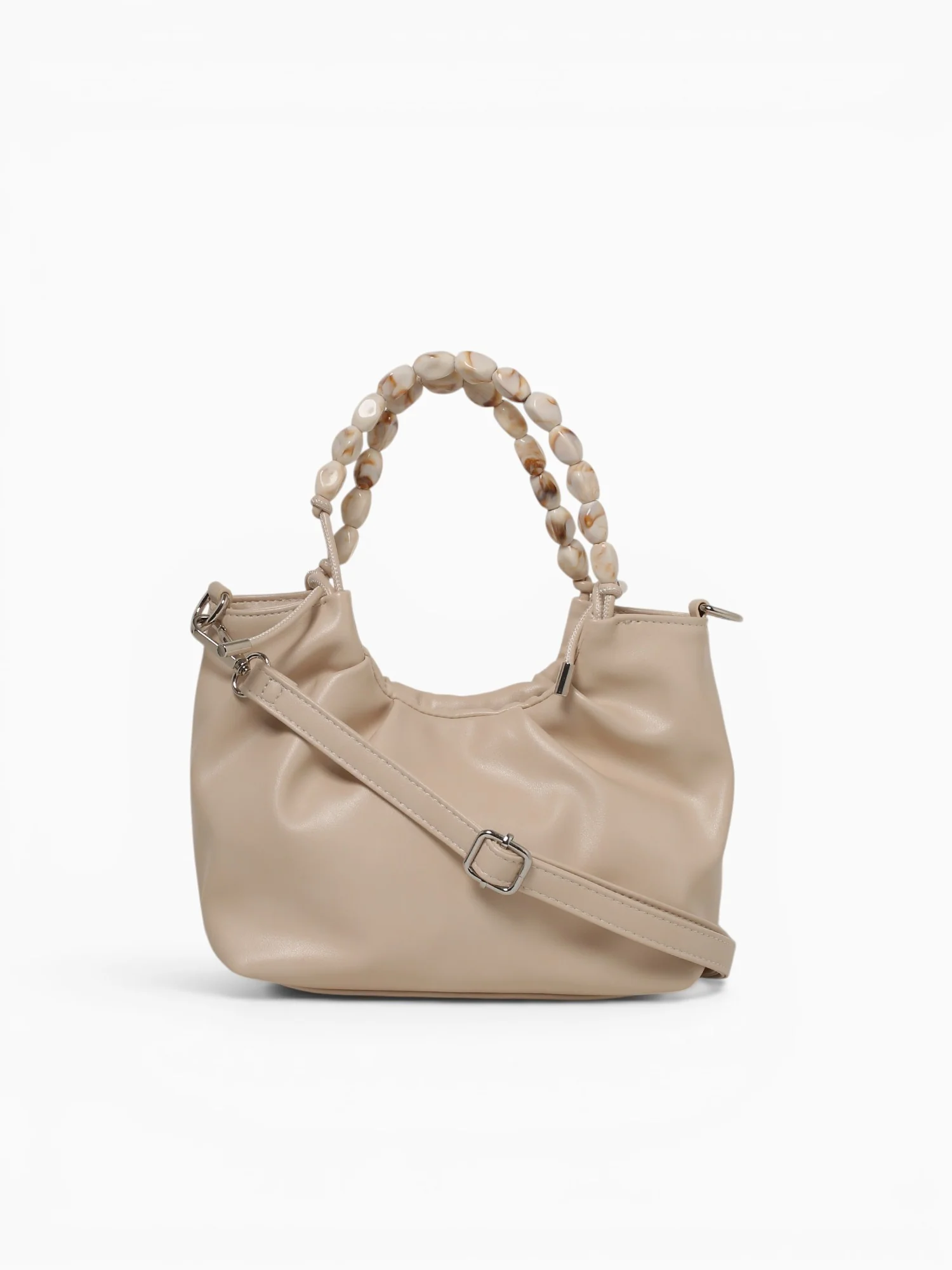 Fawn Top Handle Bag Off White