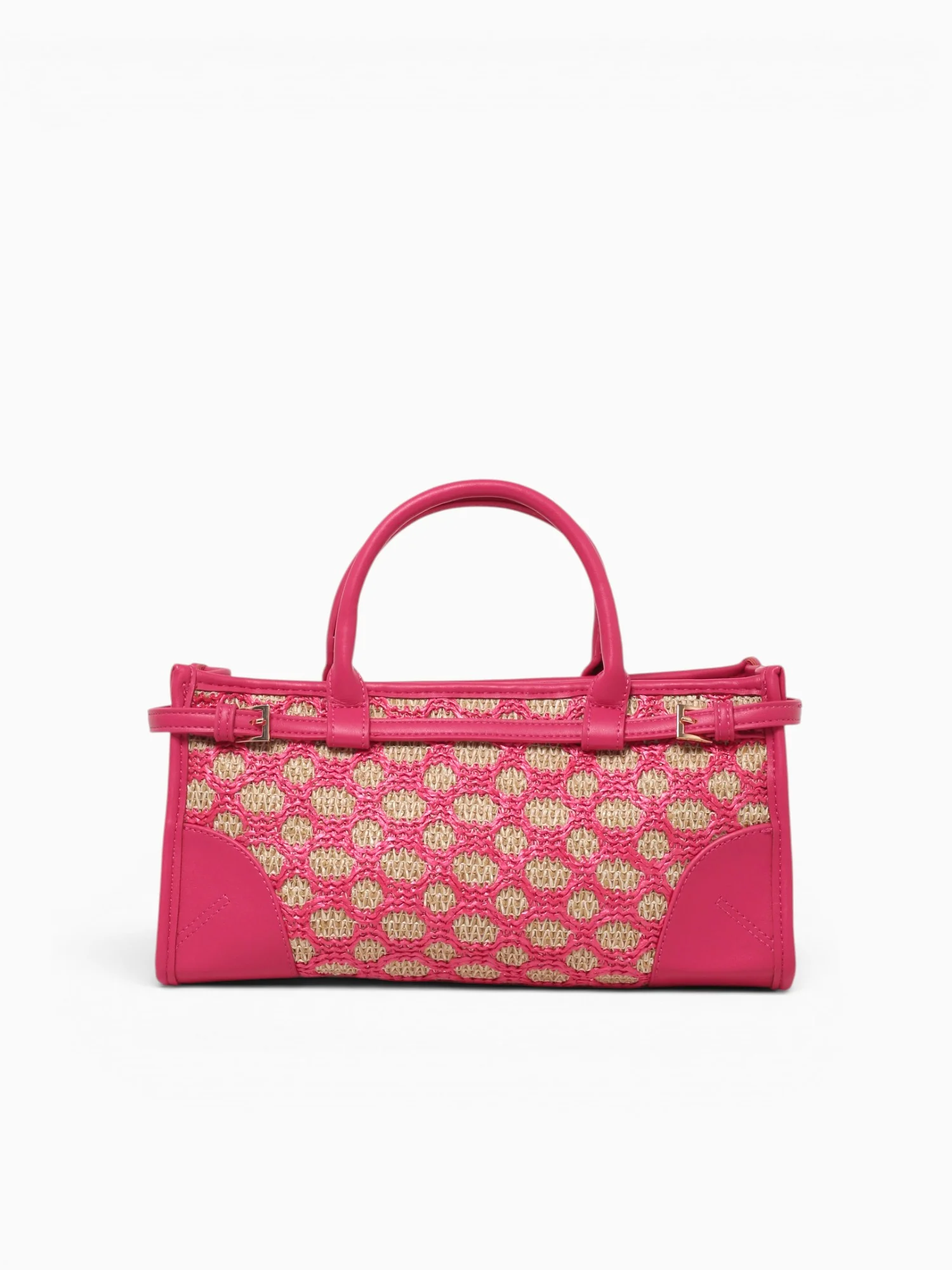 Francesca Top Handle Fuschia