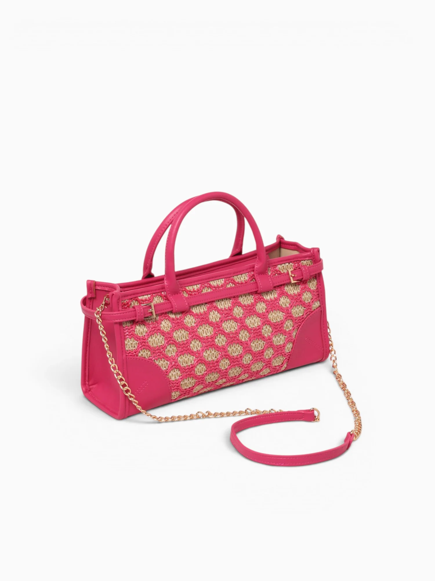 Francesca Top Handle Fuschia - Image 3