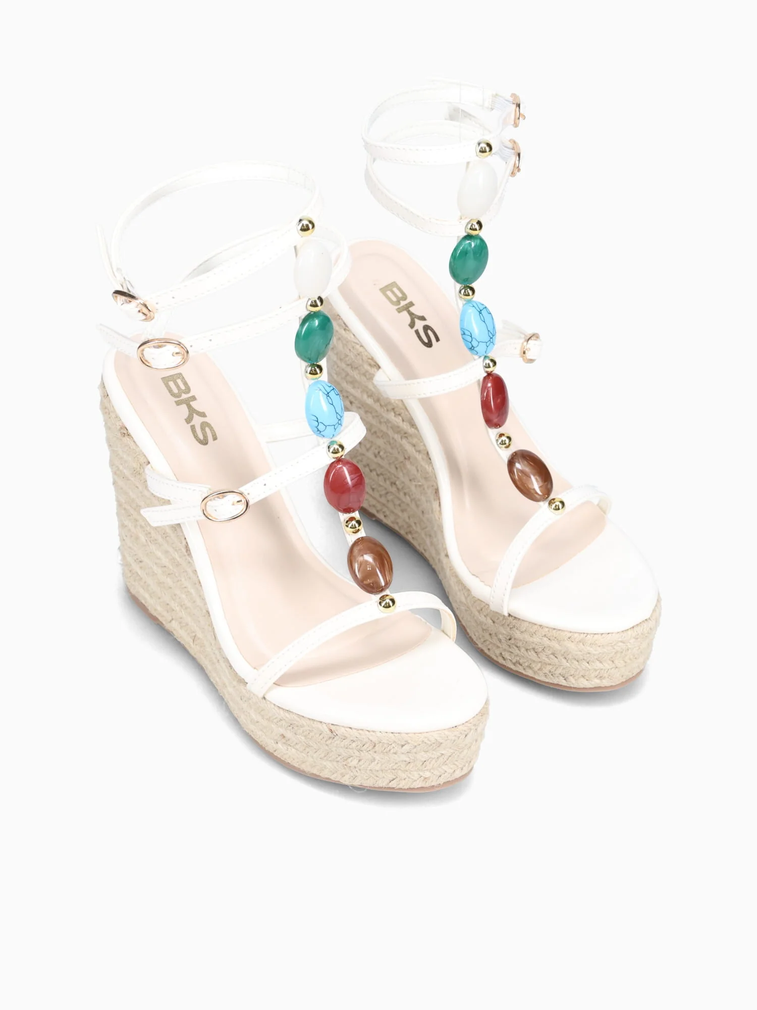 Gianvita Off White Patent - Image 3
