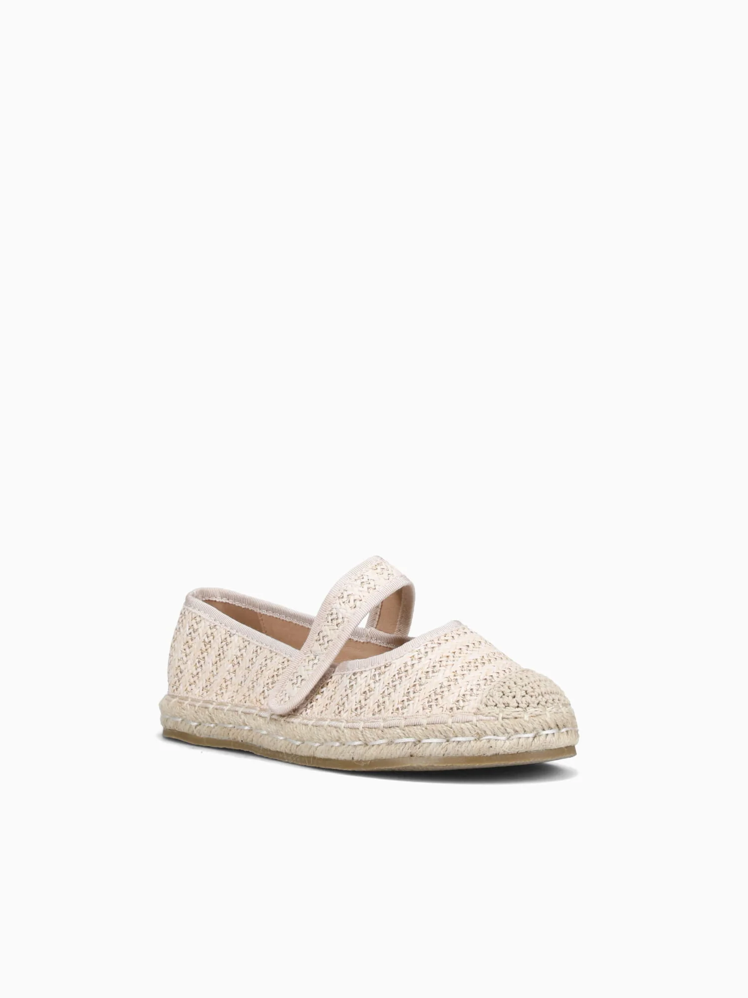Samantha Beige Gold Smooth Raffia - Image 2