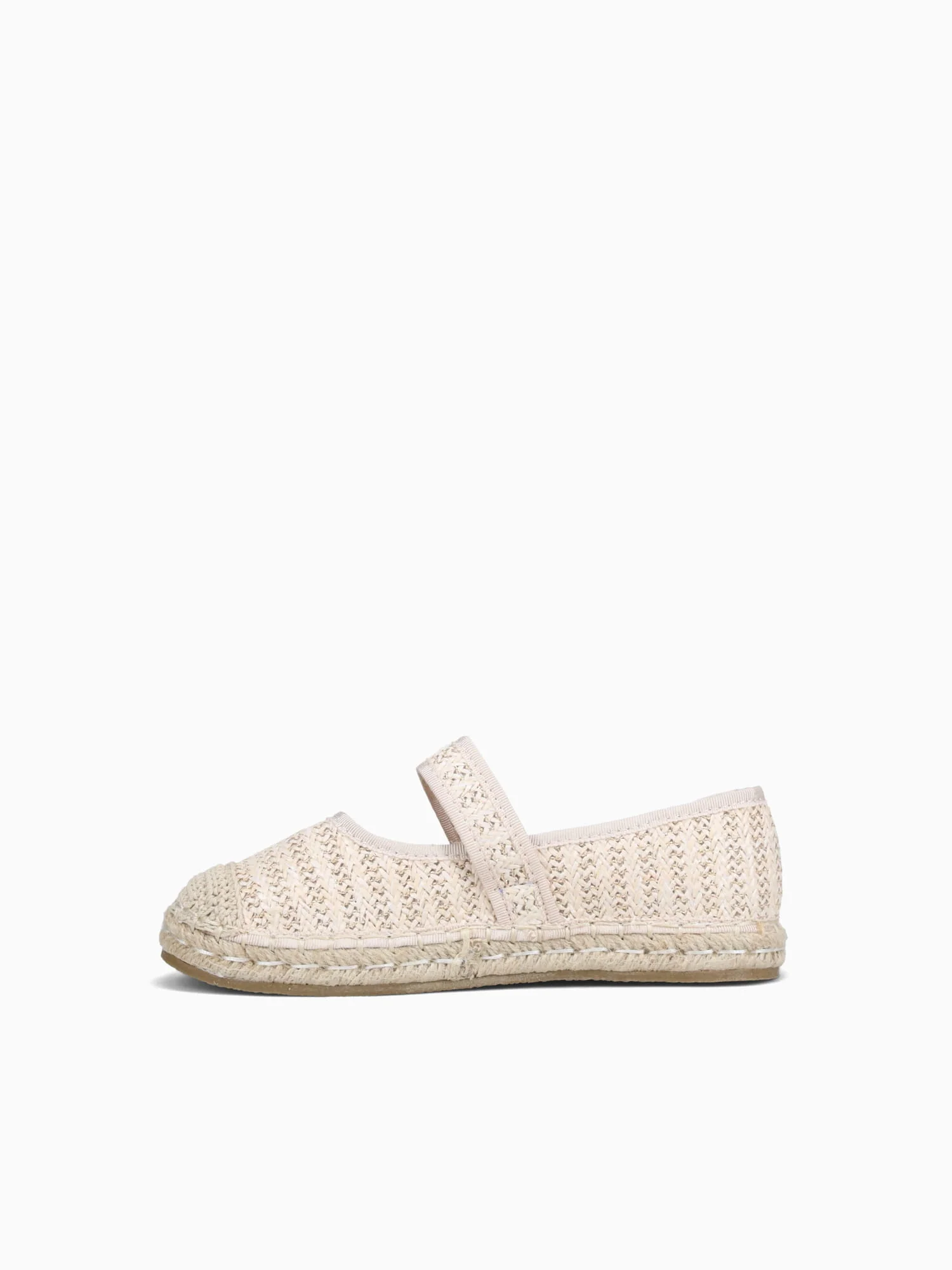 Samantha Beige Gold Smooth Raffia - Image 3