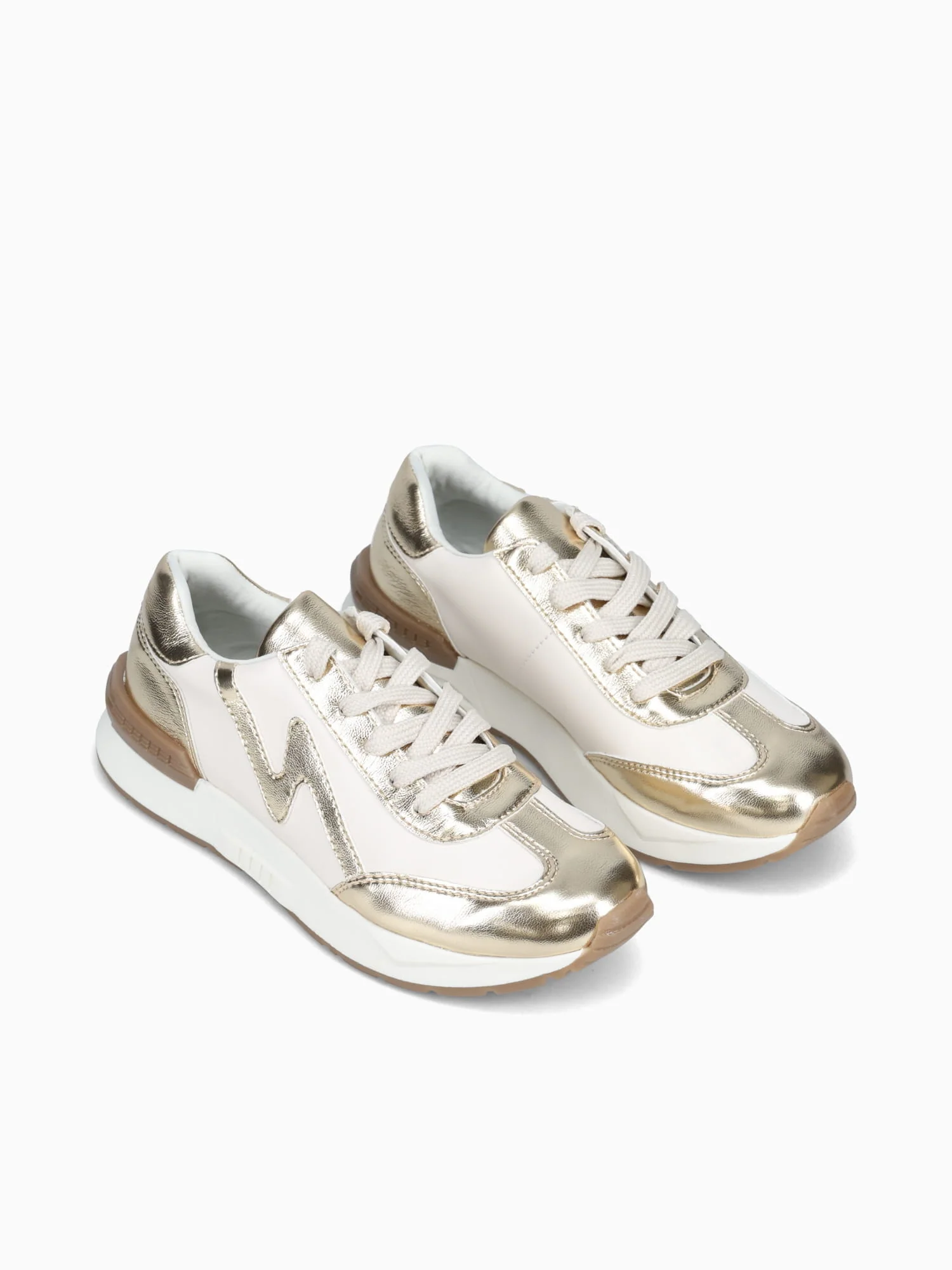 Hazel Oro Beige Cabra Corte Met. - Image 3