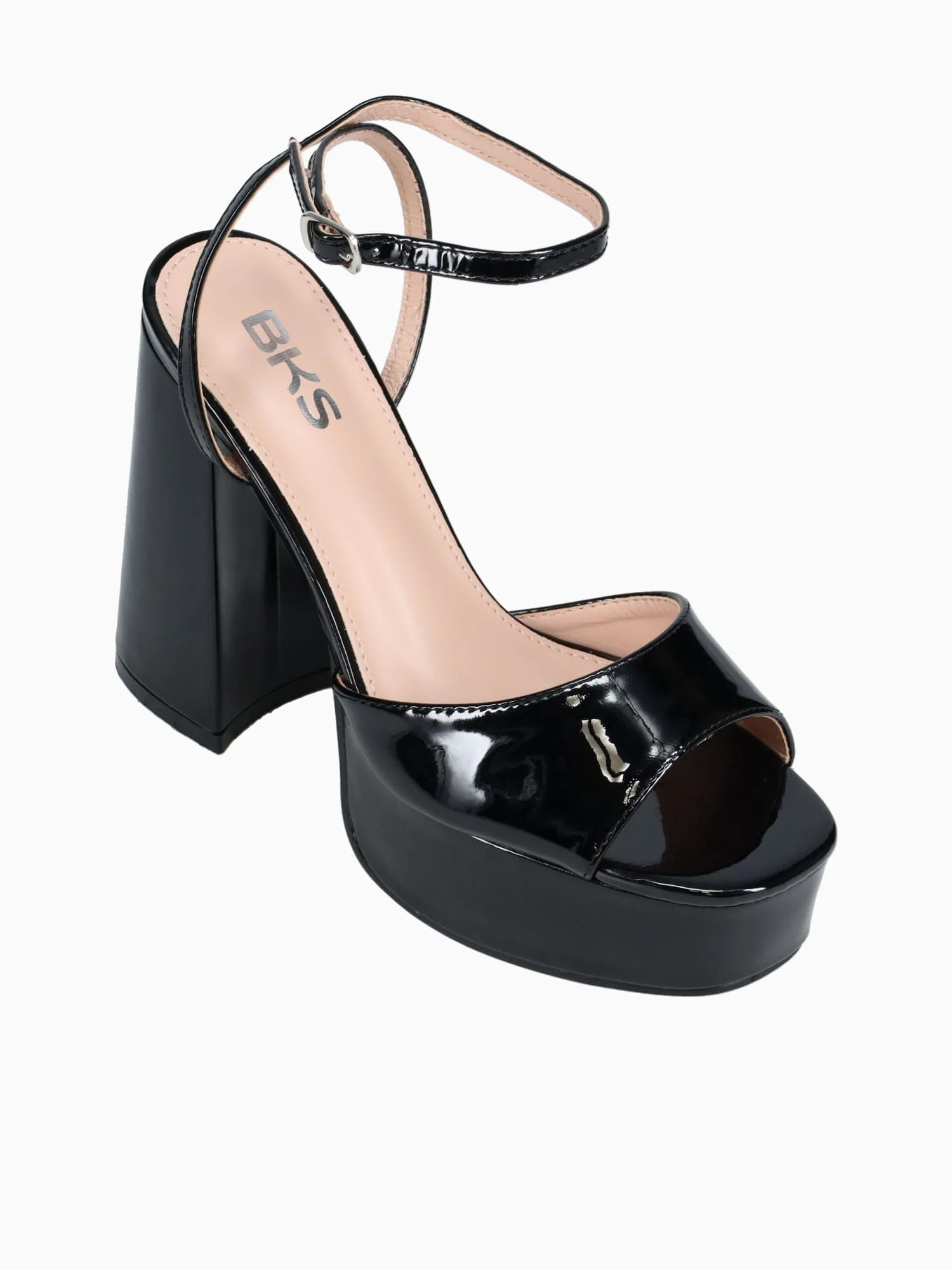 Jaxine Black Patent - Image 5