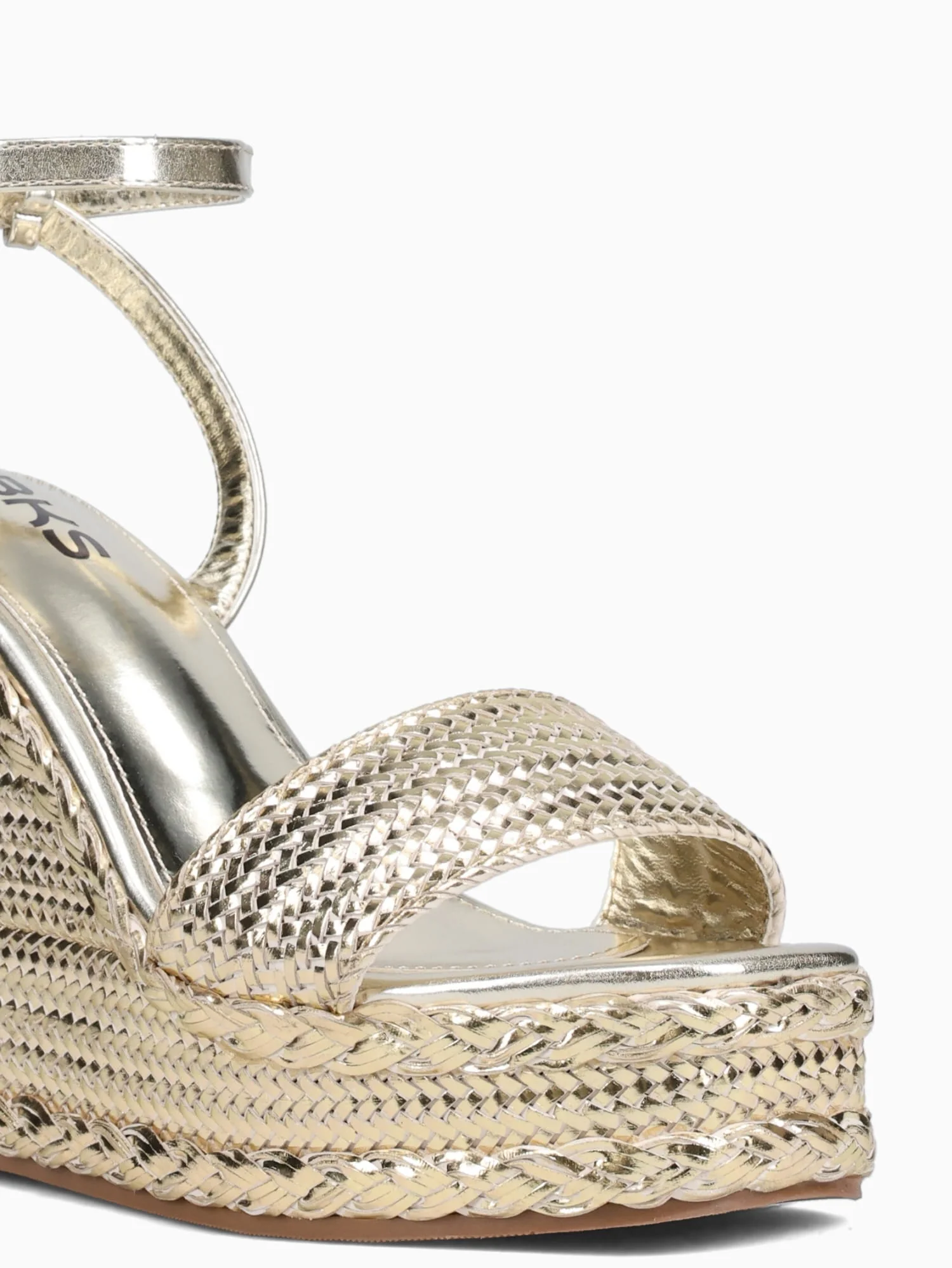 Katherine Gold Metallic Raffia - Image 6