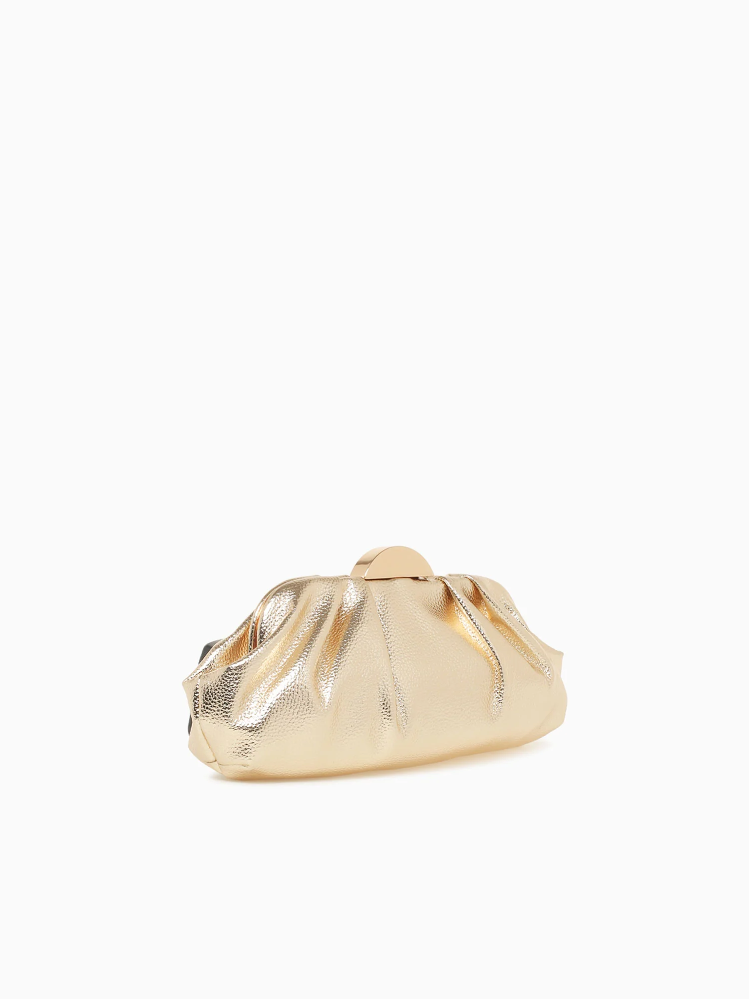 Kisslock Clutch Gold - Image 2