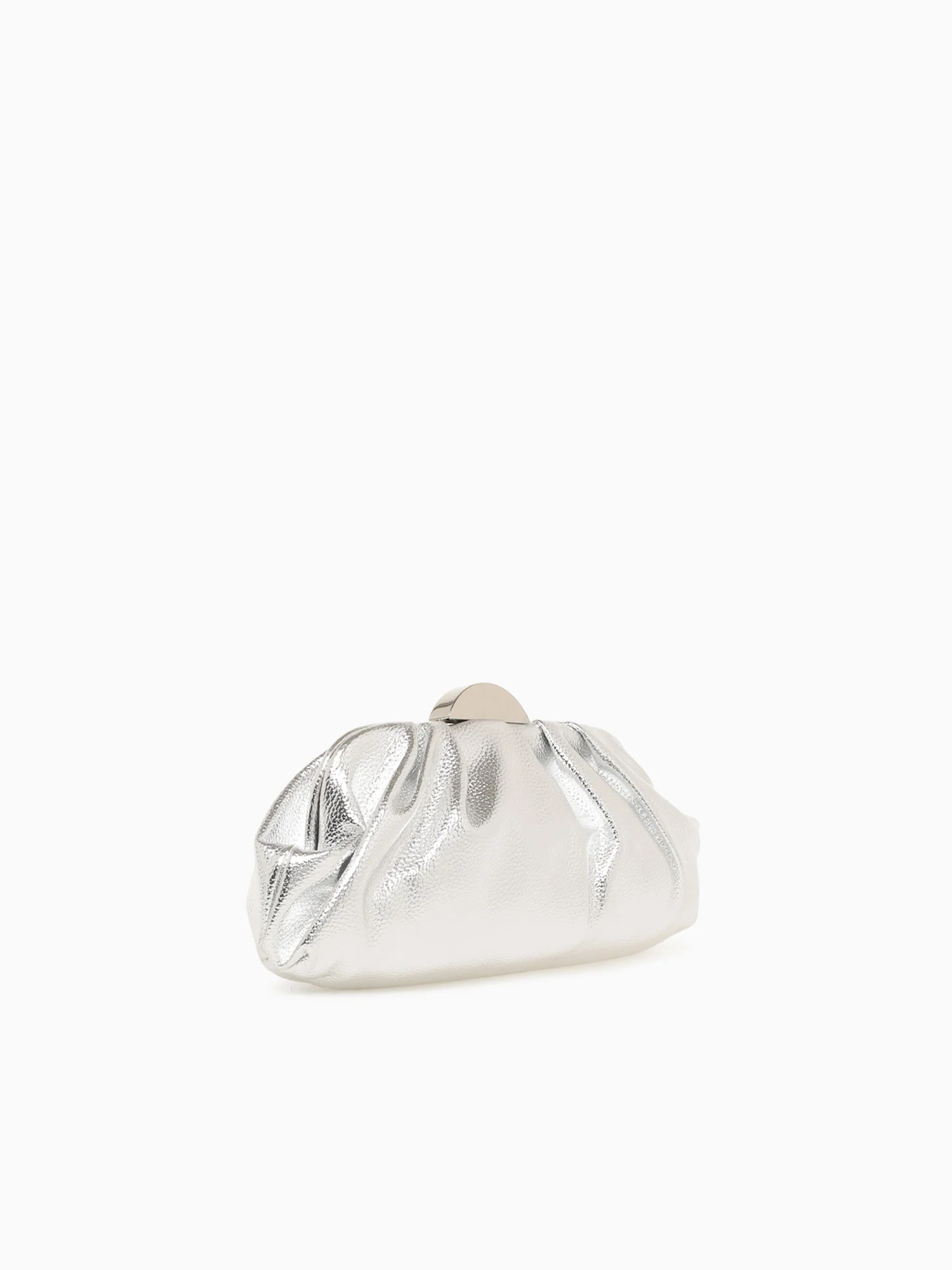 Kisslock Clutch Silver - Image 2