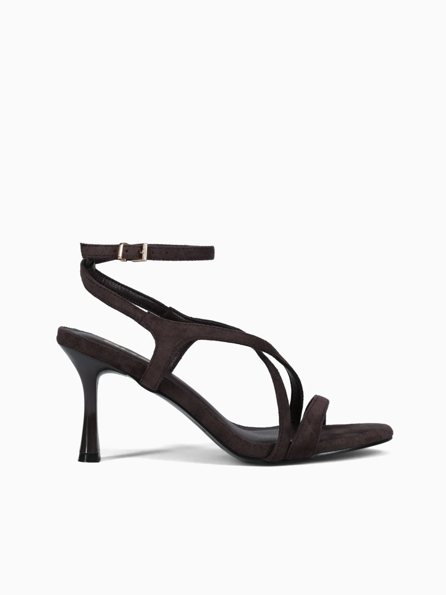 Kylia Dark Brown Suede