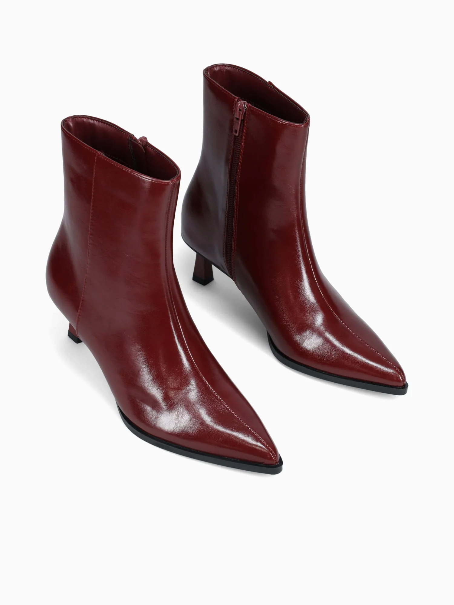 Lace Burgundy Patent - Image 4