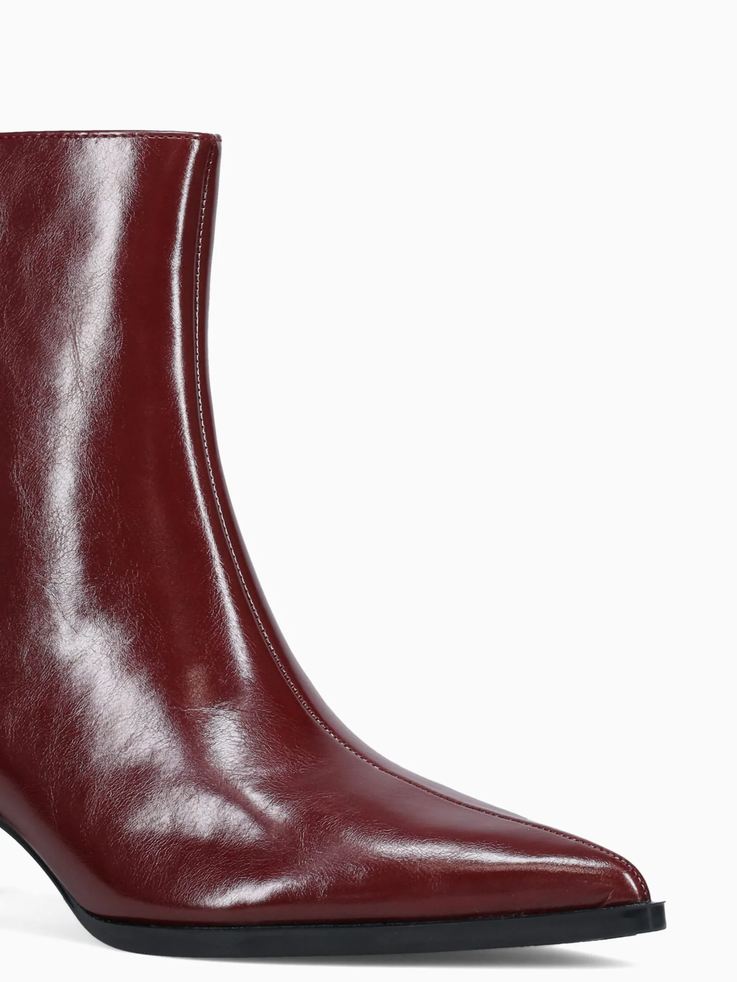 Lace Burgundy Patent - Image 7