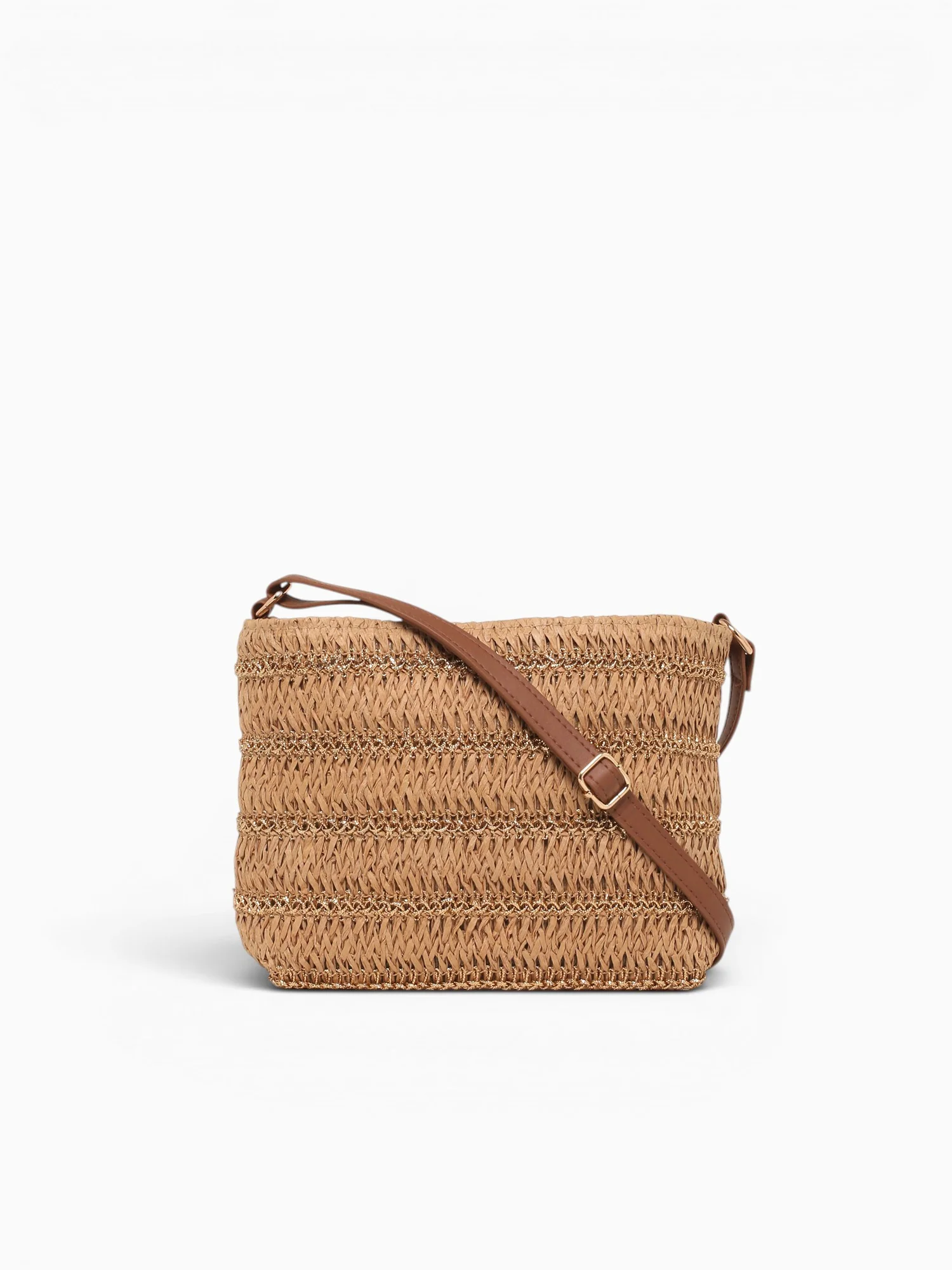 Lilia Crossbody Brown Gold - Image 3