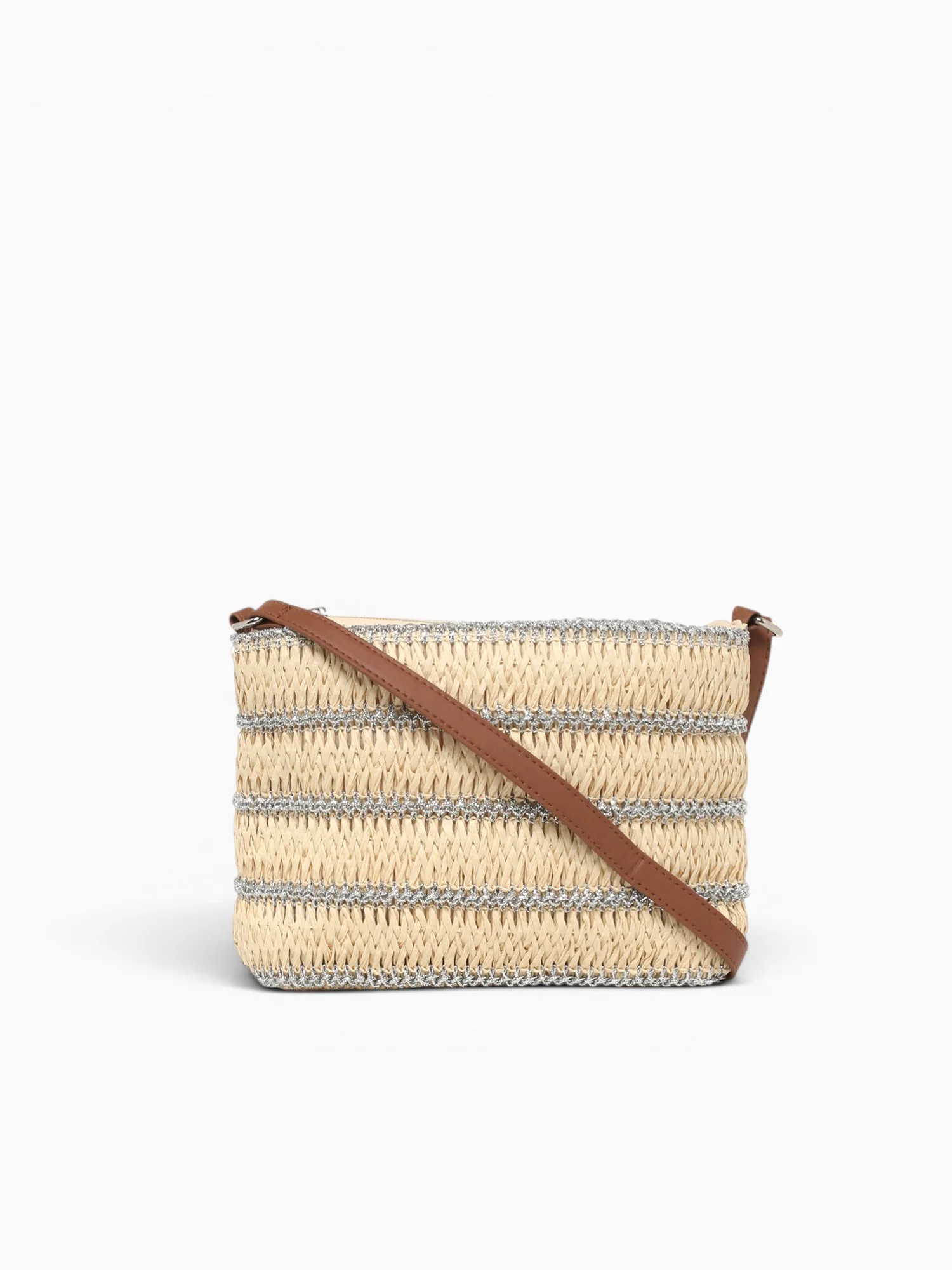 Lilia Crossbody White Silver - Image 3