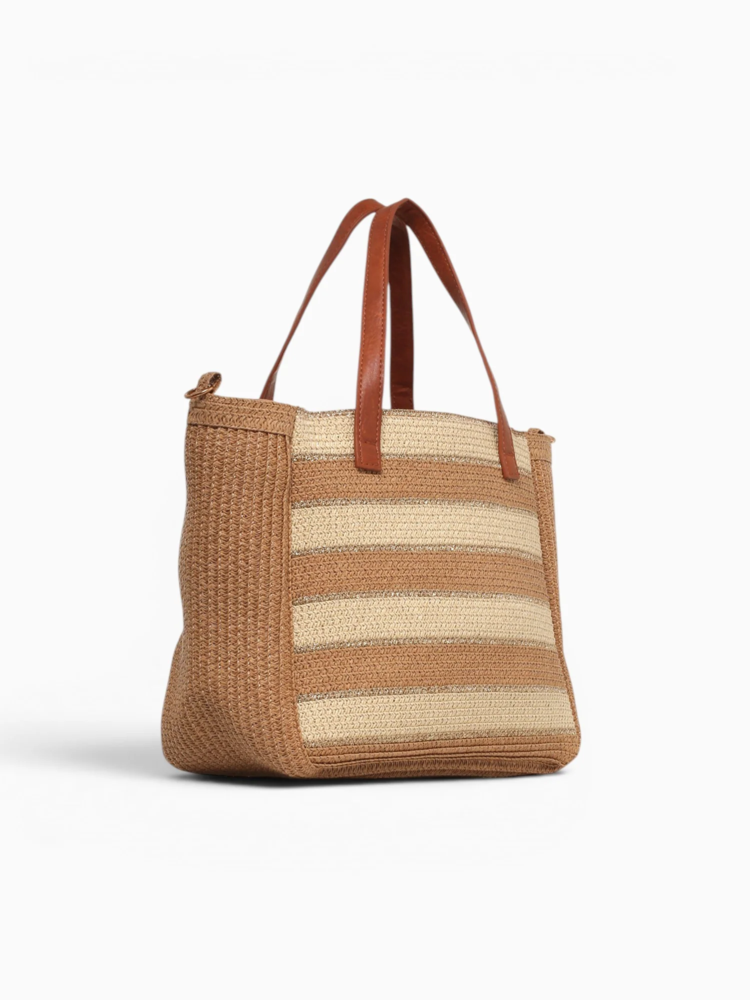 Lumi Top Handle Beige Multi - Image 2