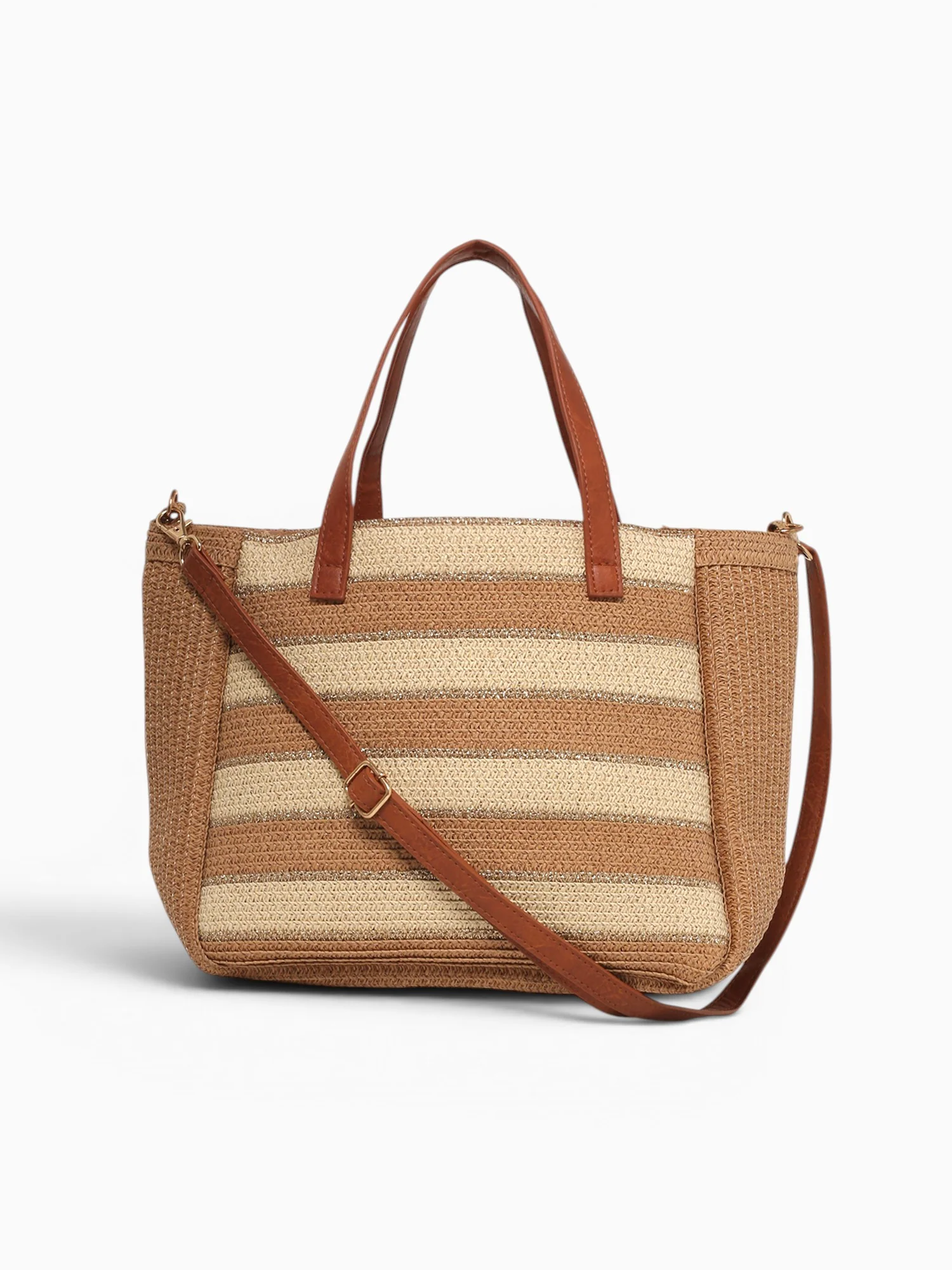 Lumi Top Handle Beige Multi - Image 3