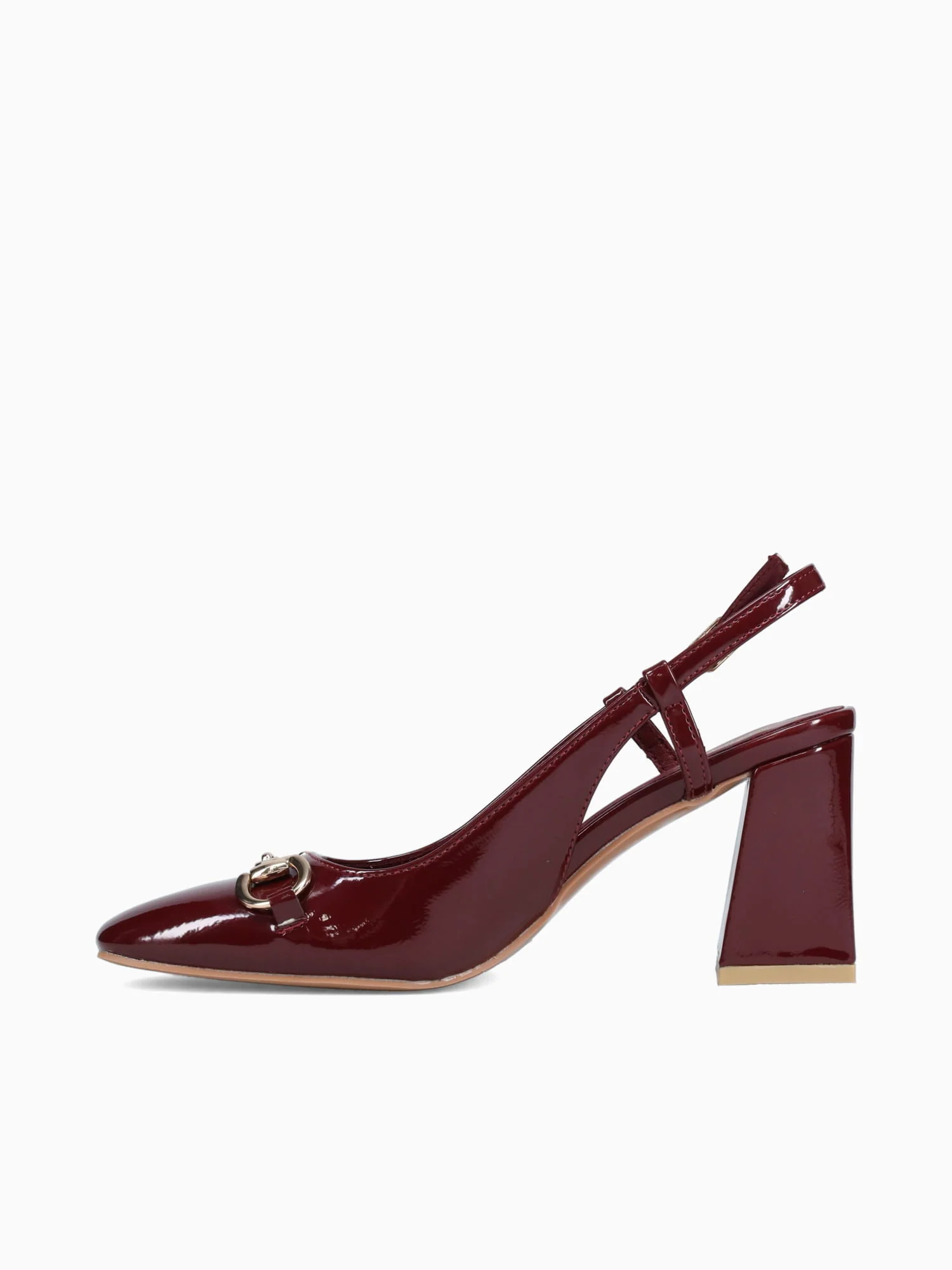 Mallory Burgundy  Patent - Image 4
