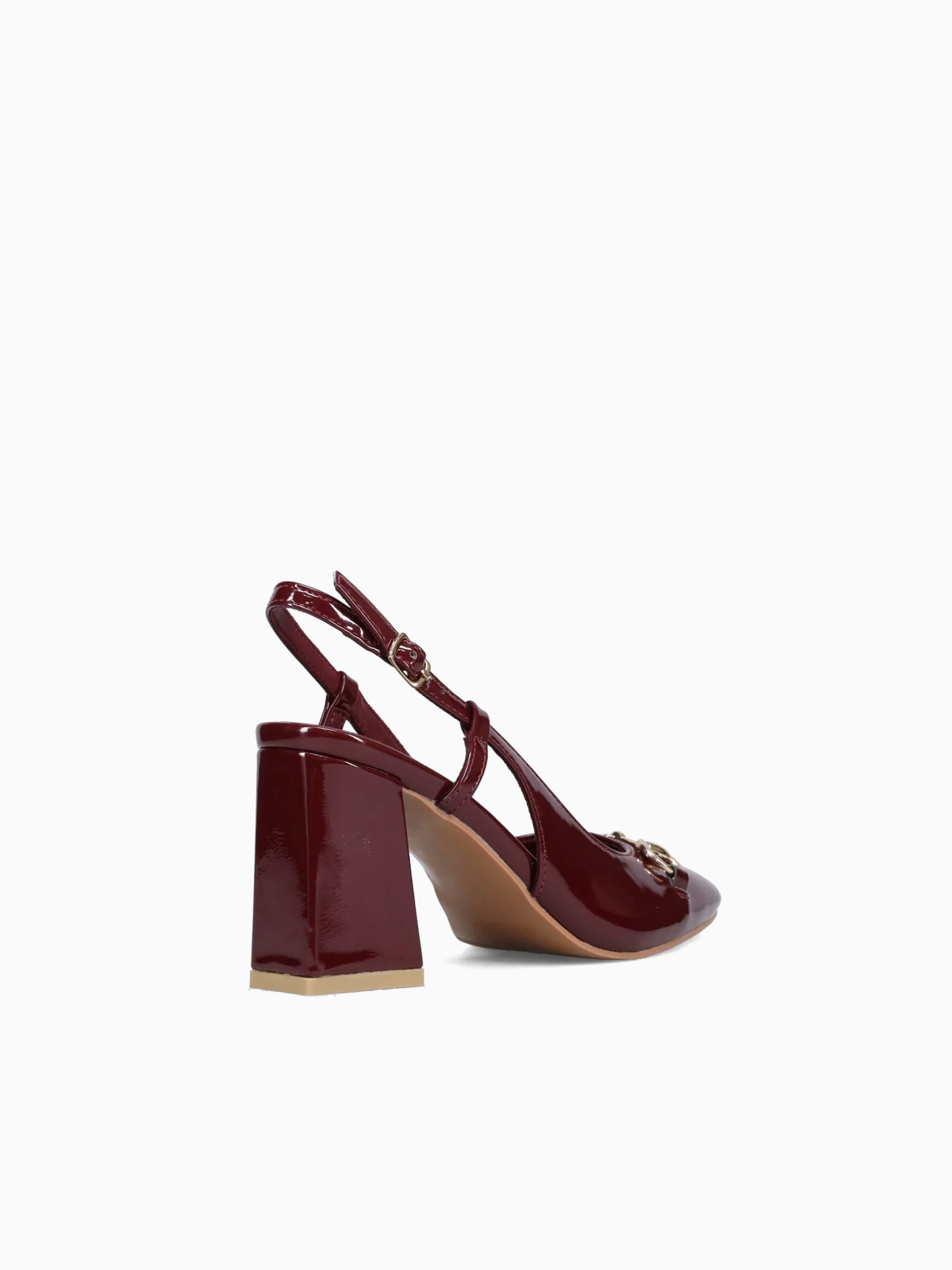 Mallory Burgundy  Patent - Image 5