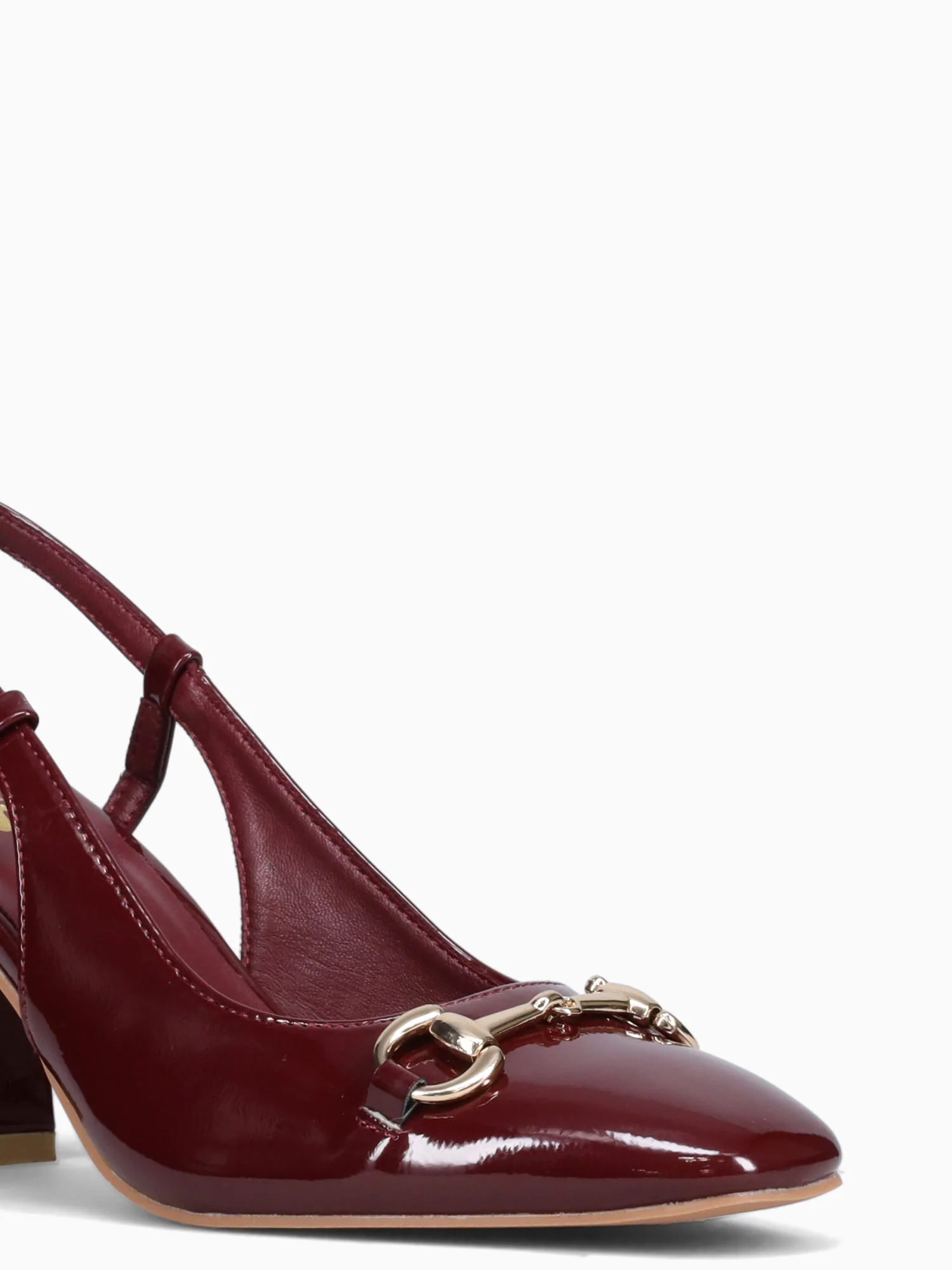 Mallory Burgundy  Patent - Image 6