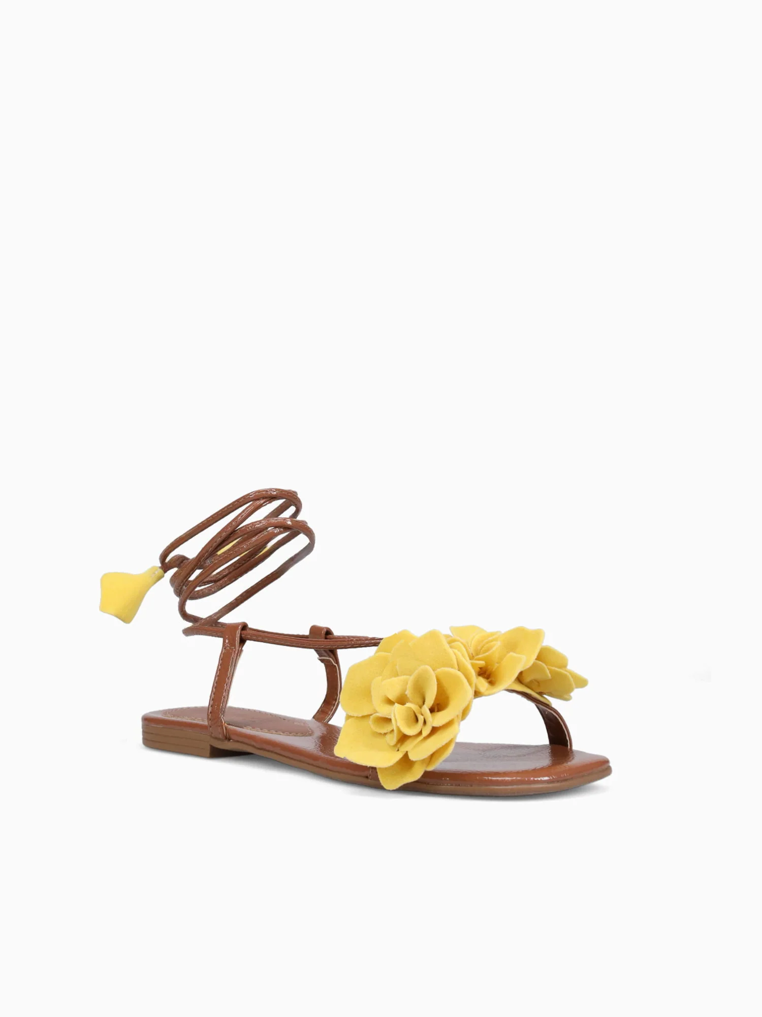 Margarita Yellow Caramelo Suede - Image 2
