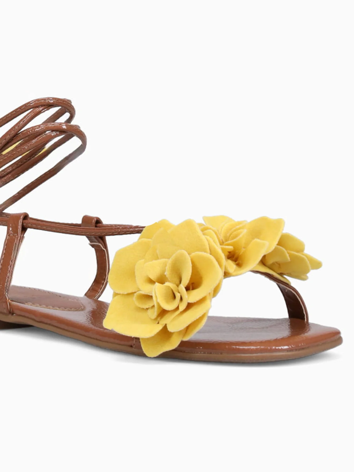 Margarita Yellow Caramelo Suede - Image 5