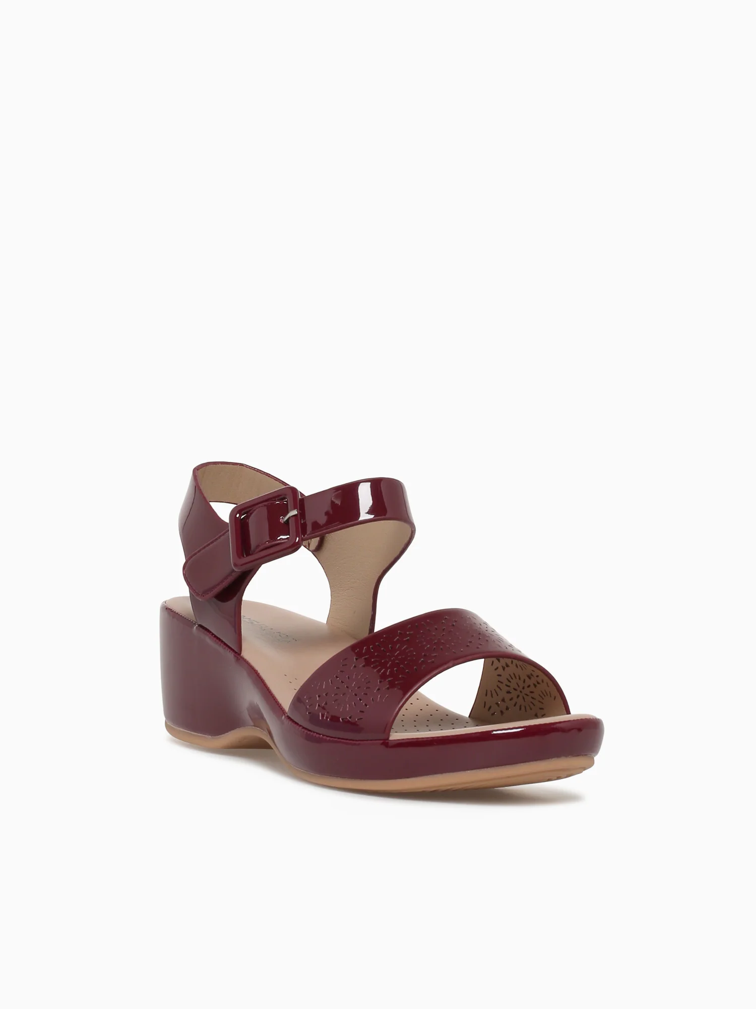 Nala Burgundy Patent - Image 2