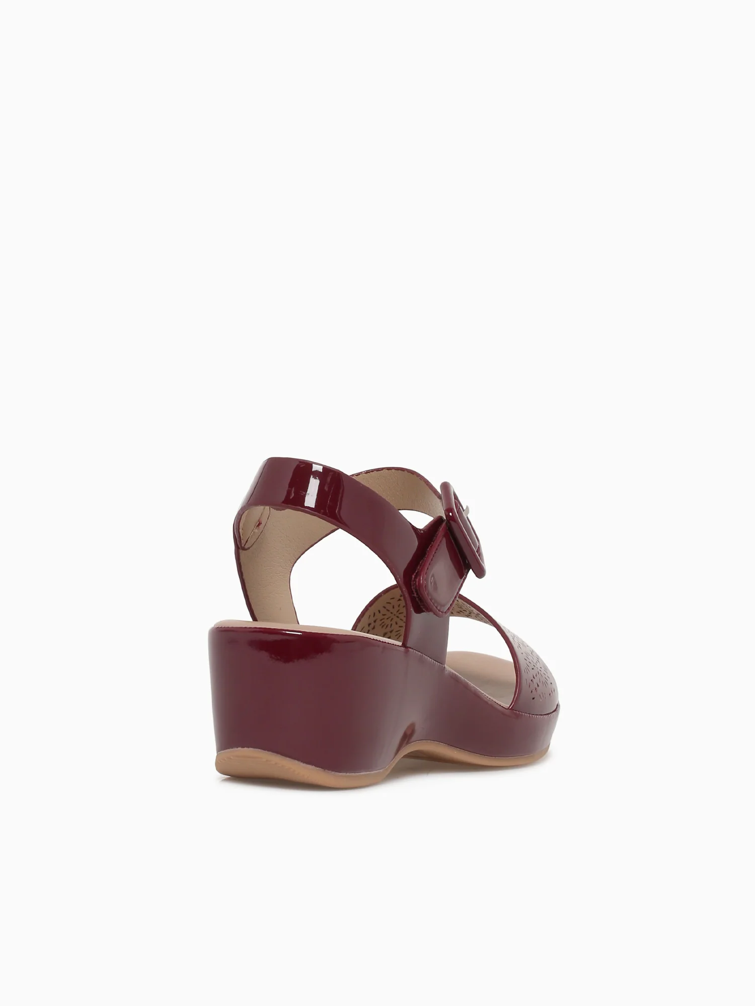 Nala Burgundy Patent - Image 4