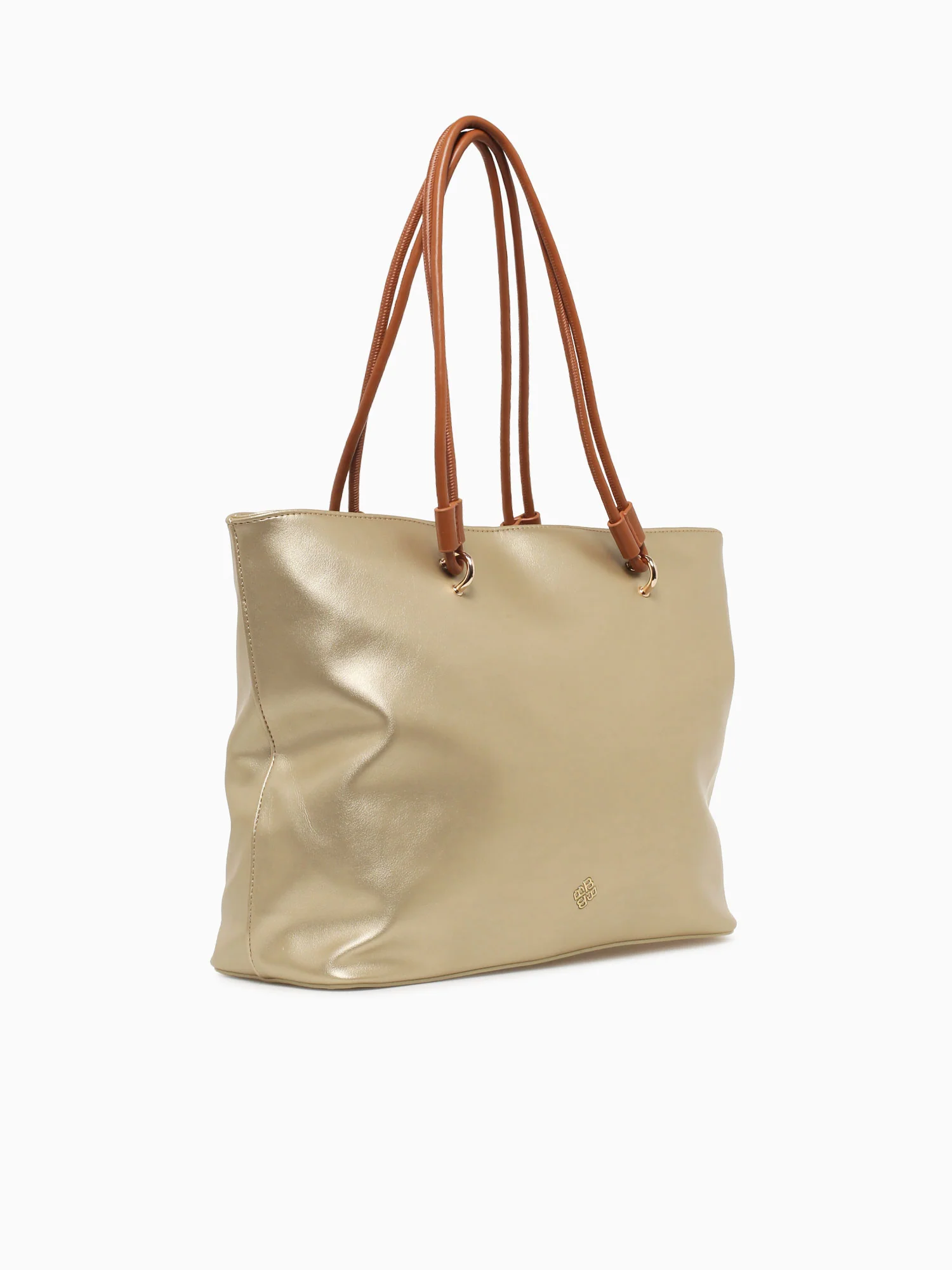 Natalie Tote Gold Tan - Image 2