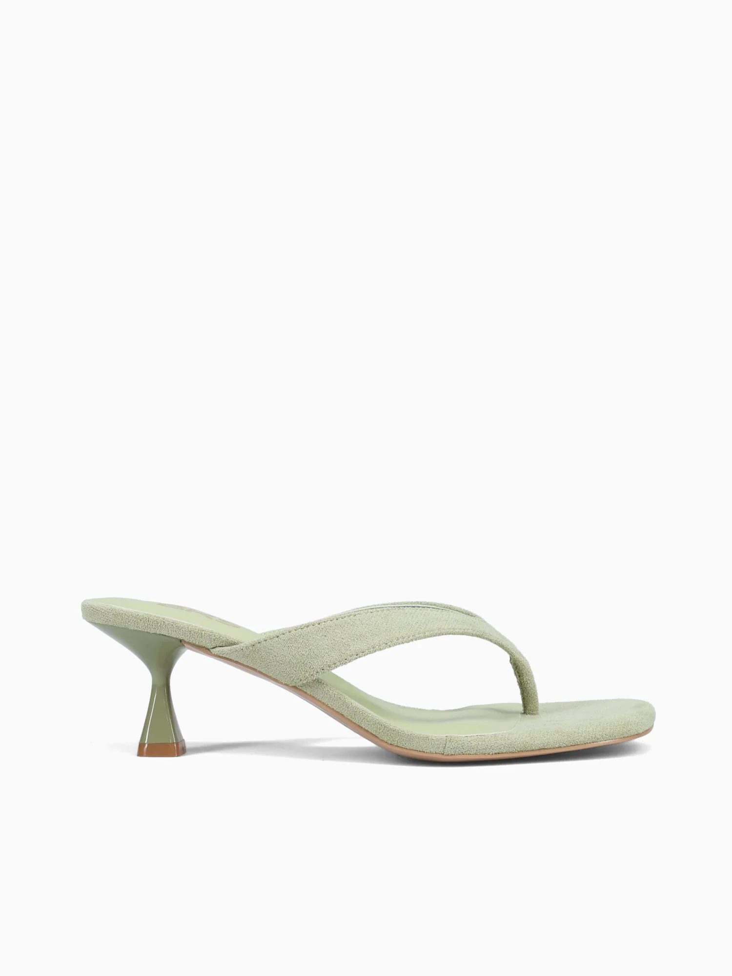 Nyah Sage Green Suede
