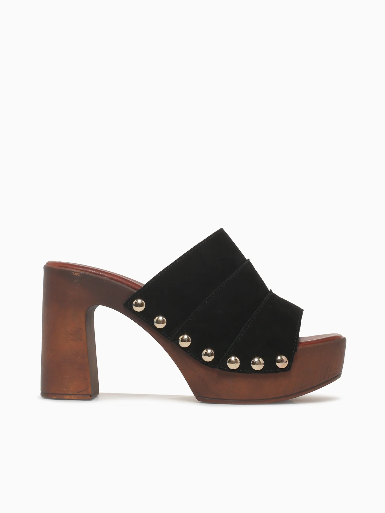 Praline Black Suede