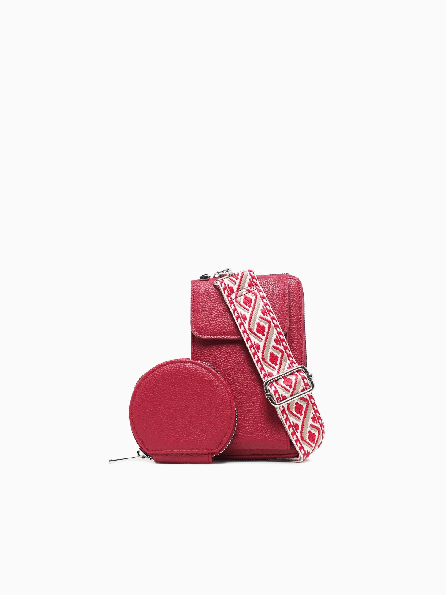 Rachel Wallet Crossbody Red - Image 3