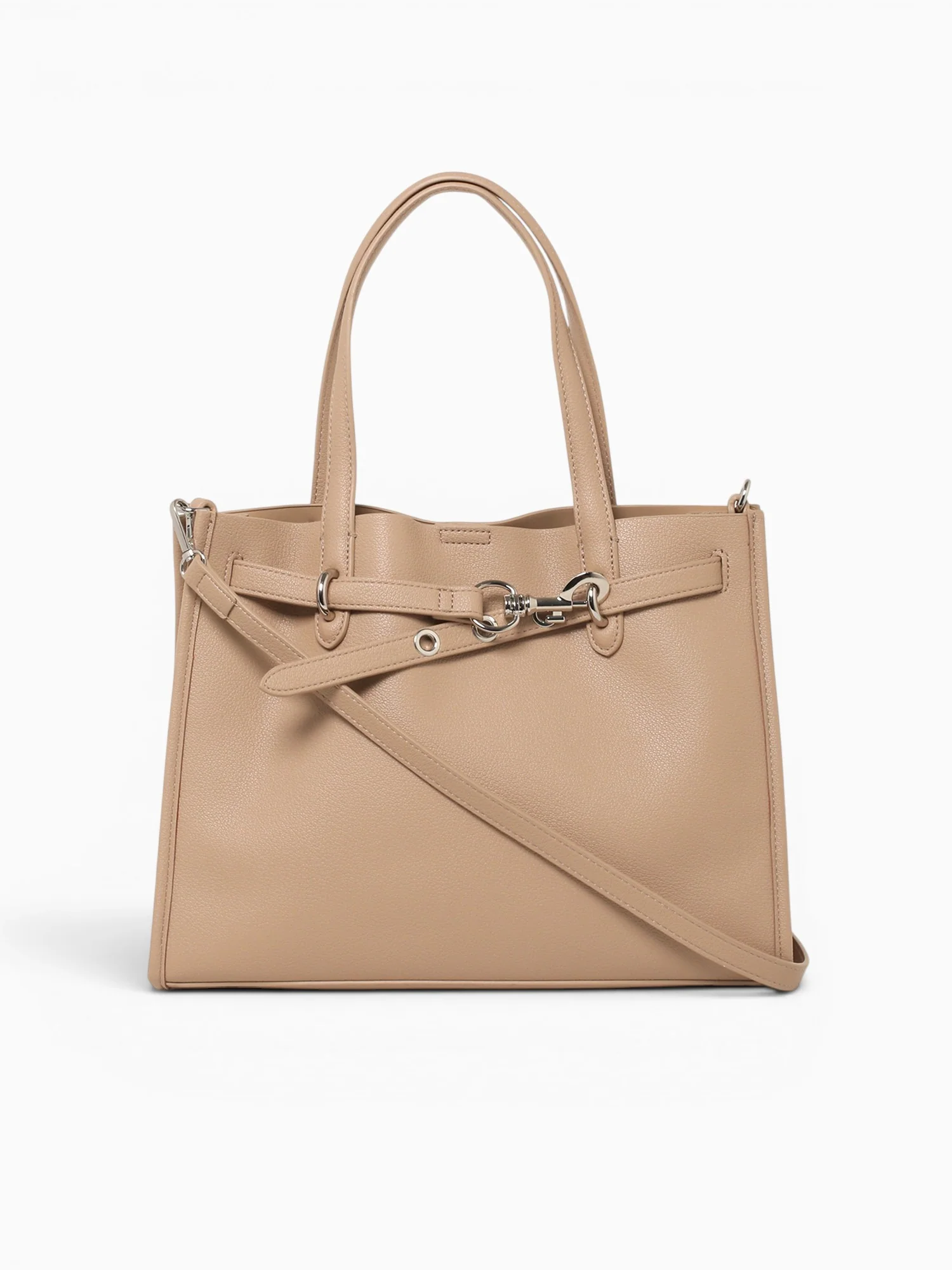 Rebecca Shoulder Bag Beige - Image 3