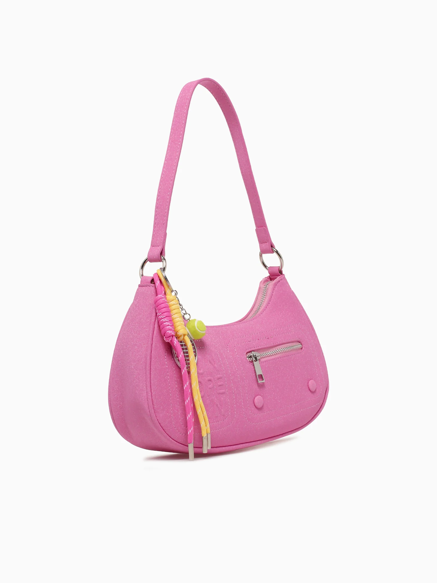 Tennis Shoulder Bag Pink - Image 2