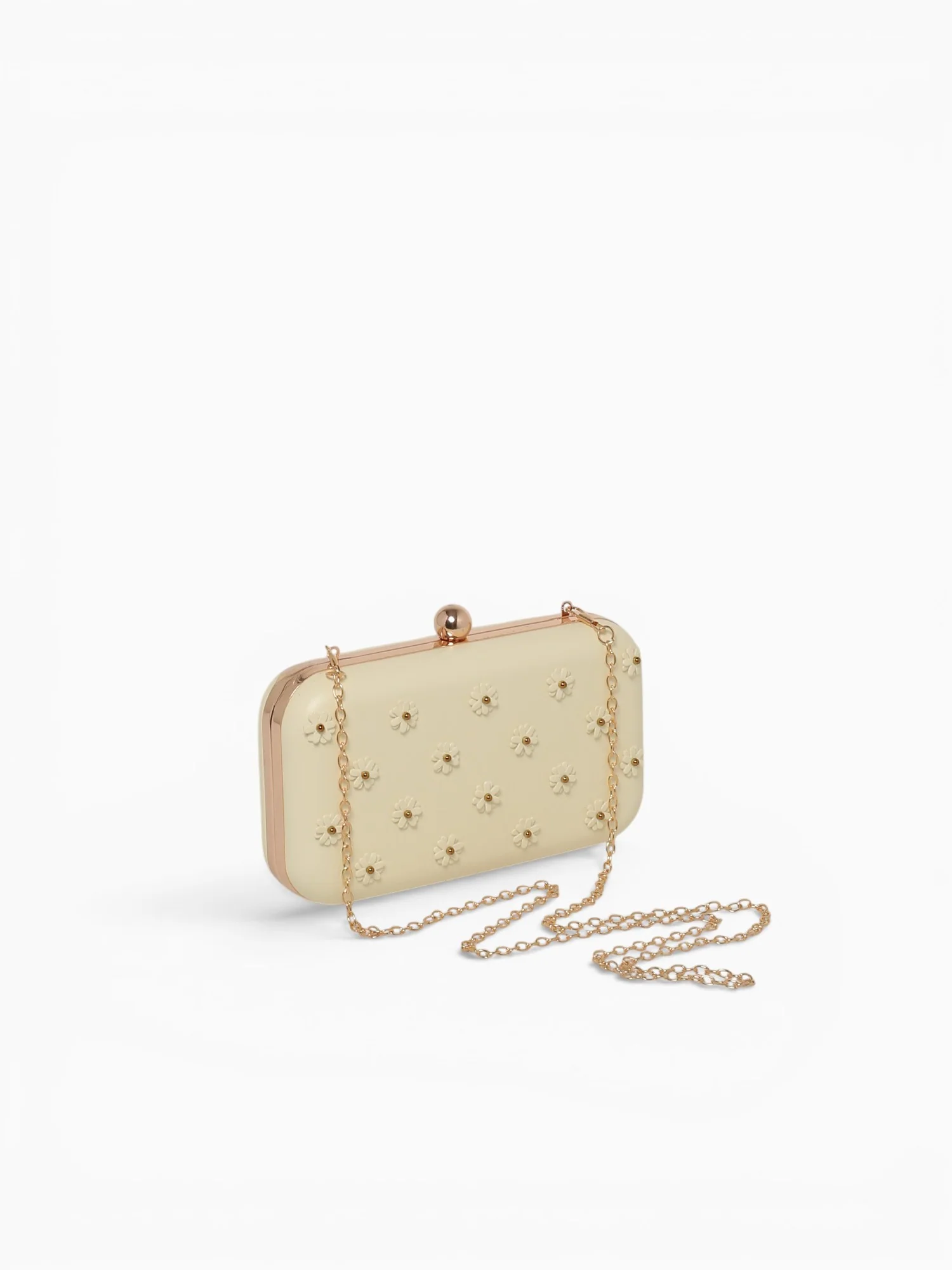 Tiana Clutch Bag Light Yellow - Image 3