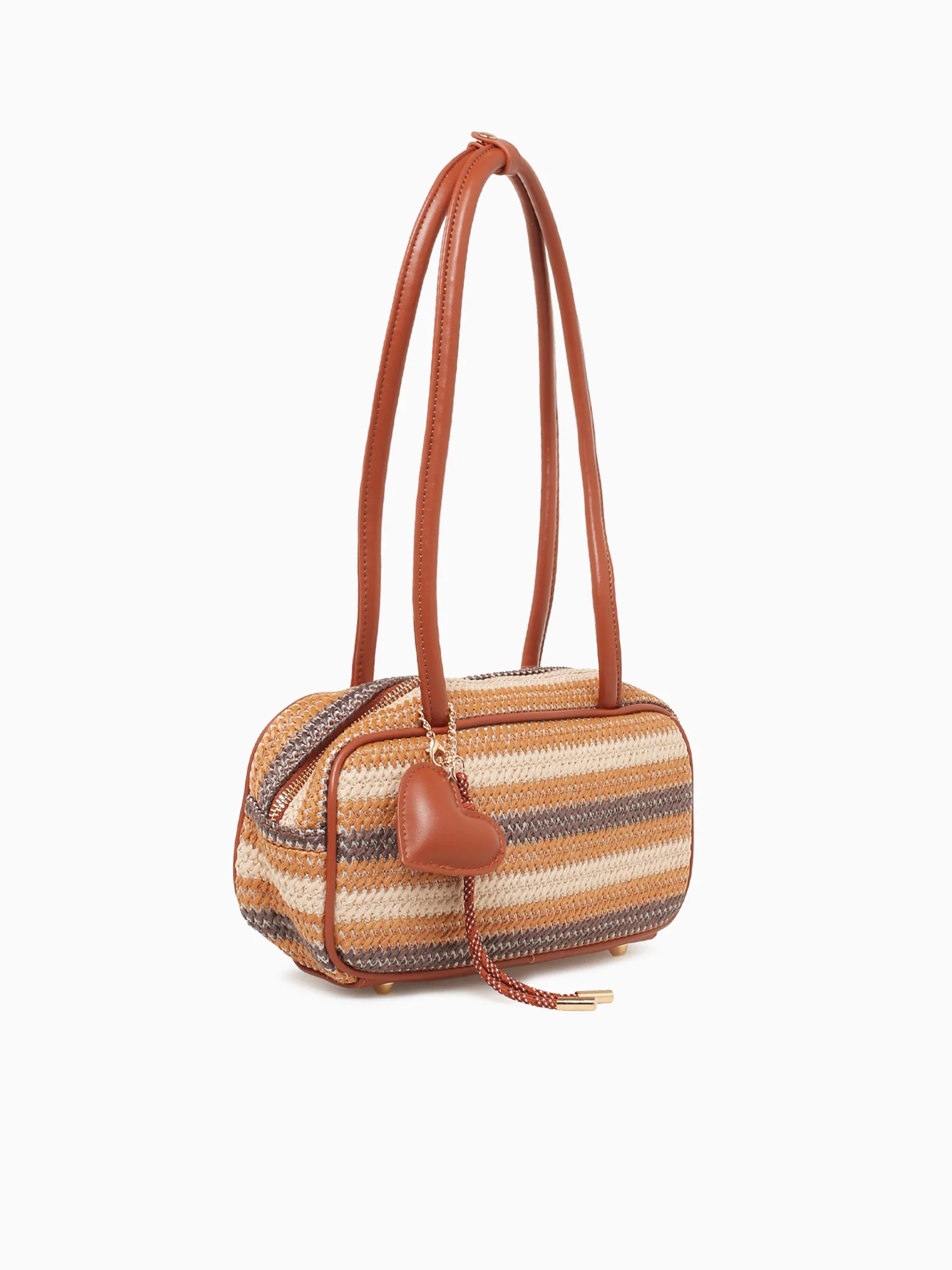 Tropic Heart Shoulder Bag Br Br - Image 2