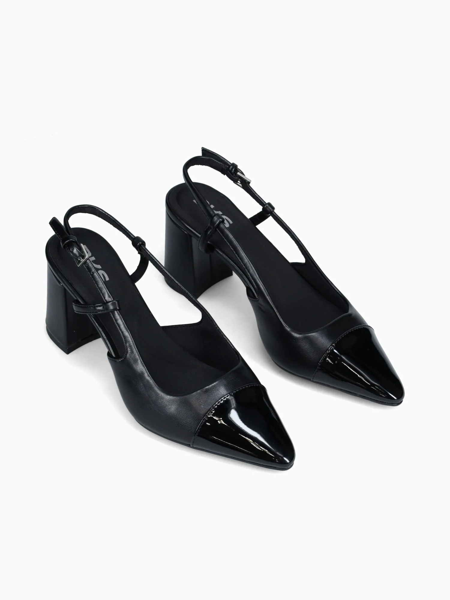 Finny Black black smooth patent - Image 3