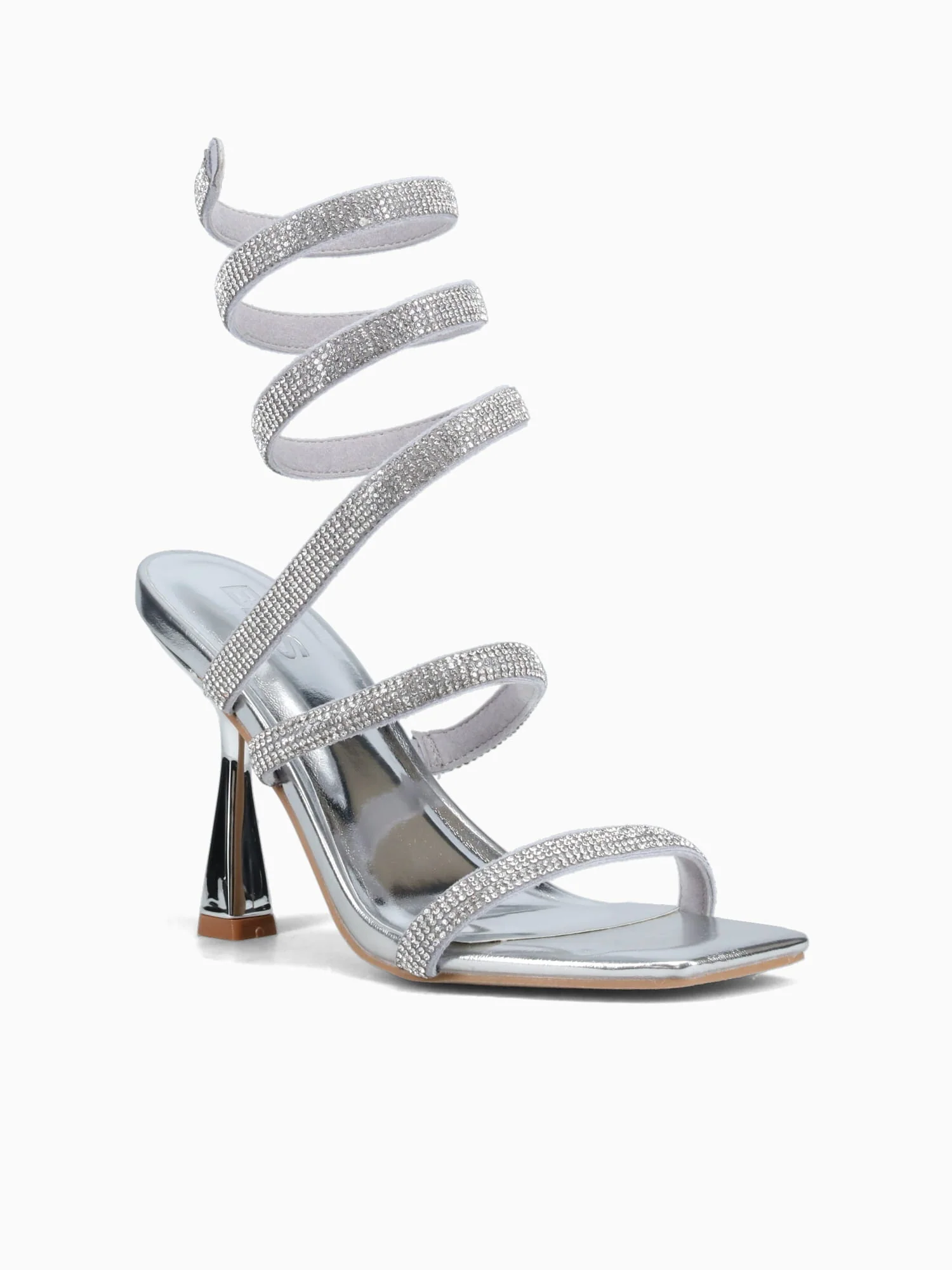 Zaina Silver Metallic Glitter - Image 2