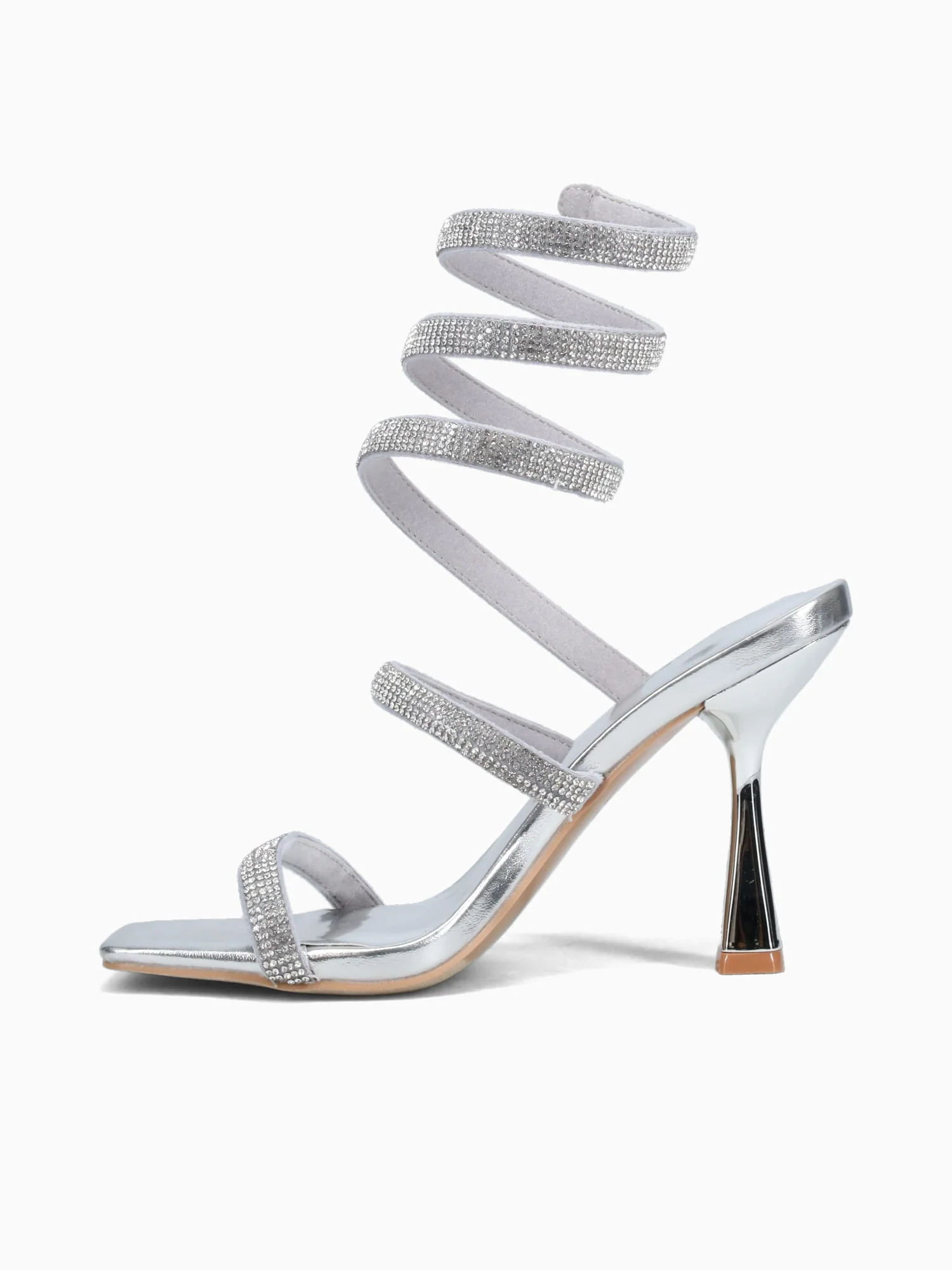 Zaina Silver Metallic Glitter - Image 3