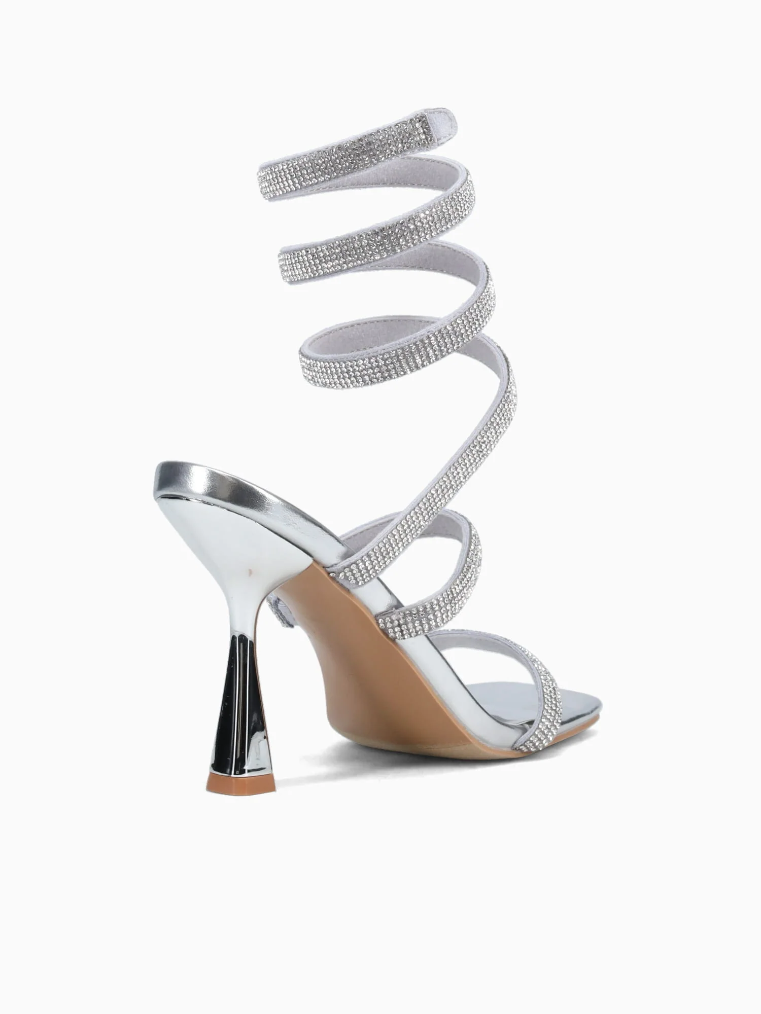 Zaina Silver Metallic Glitter - Image 4