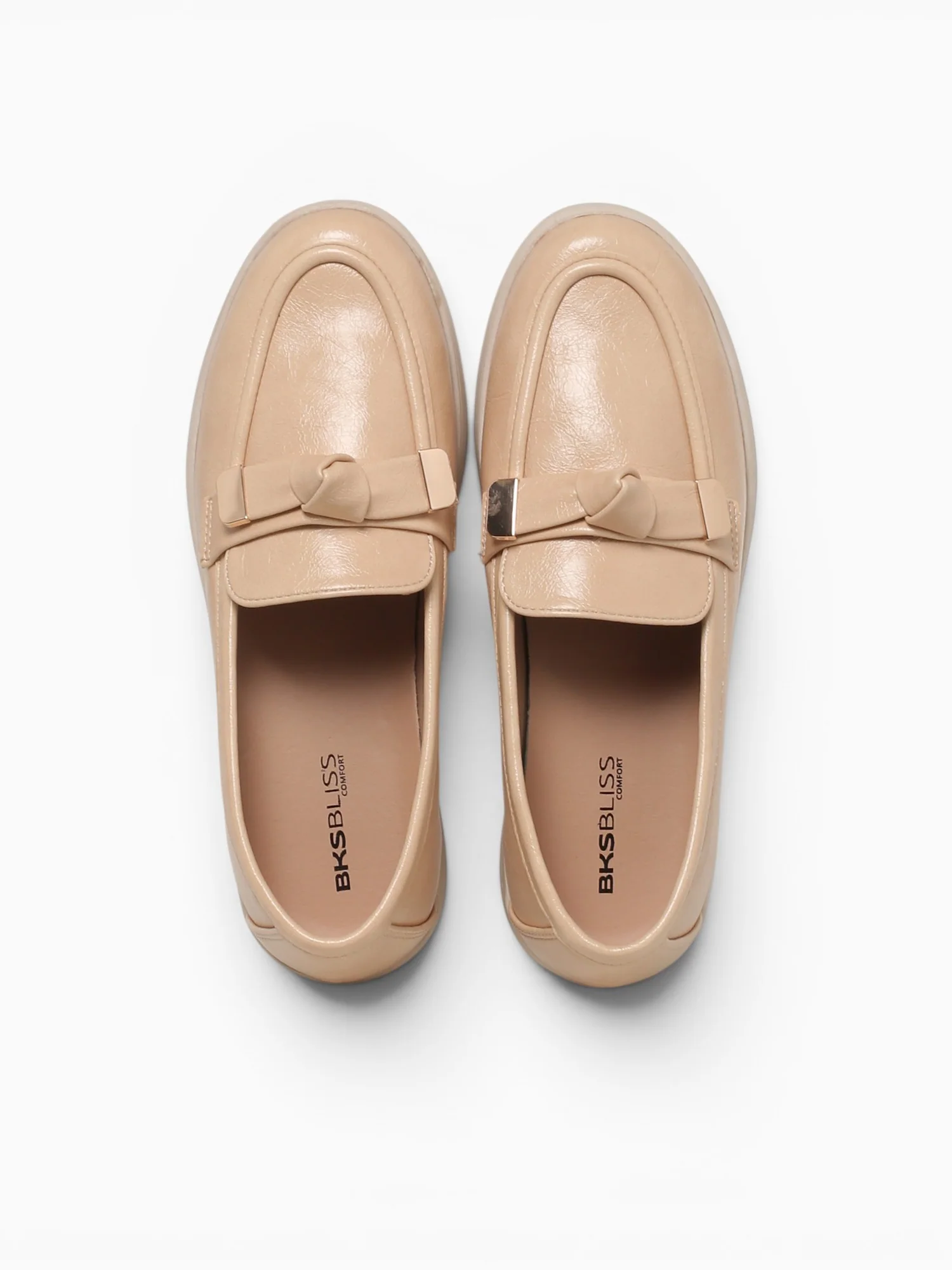 Callista Beige Patent - Image 7