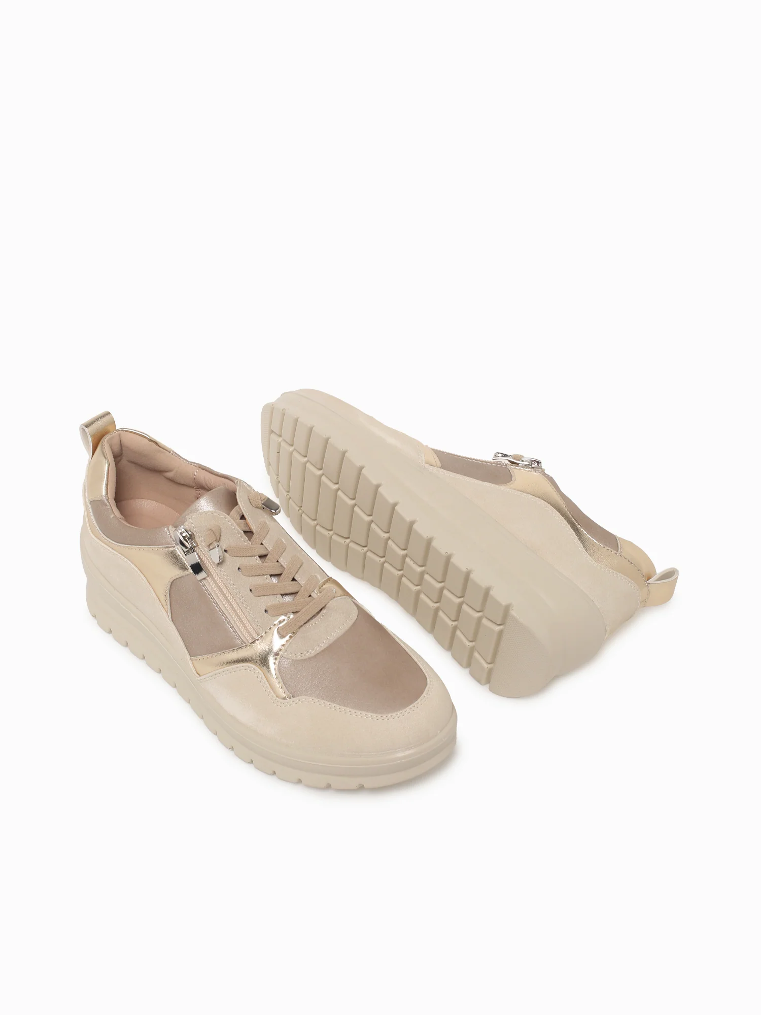 Dana Beige Gold Smooth Metallic - Image 3