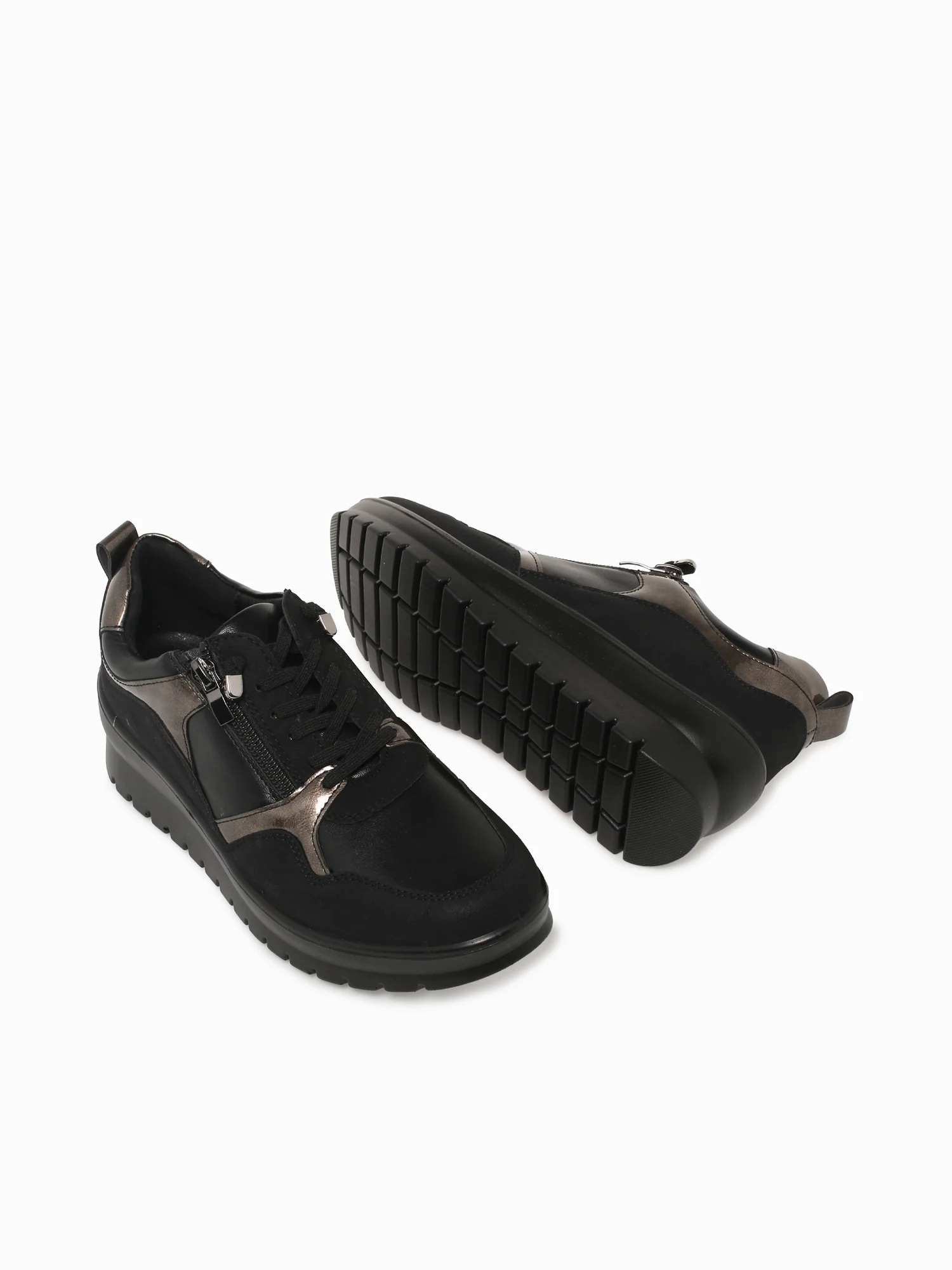Dana Black Pewter Smooth Metallic - Image 3